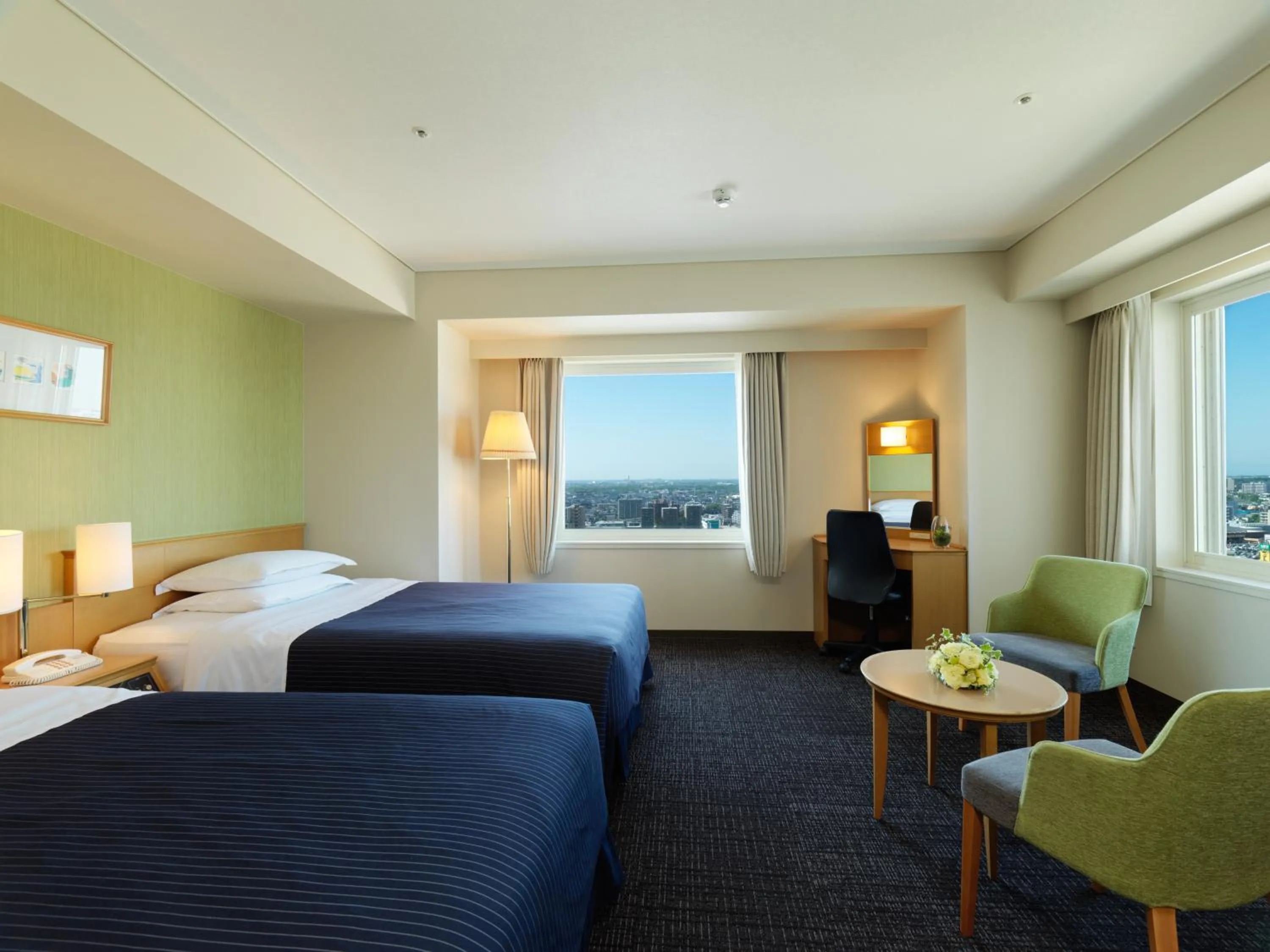 Photo of the whole room, Bed in Hotel Emisia Sapporo