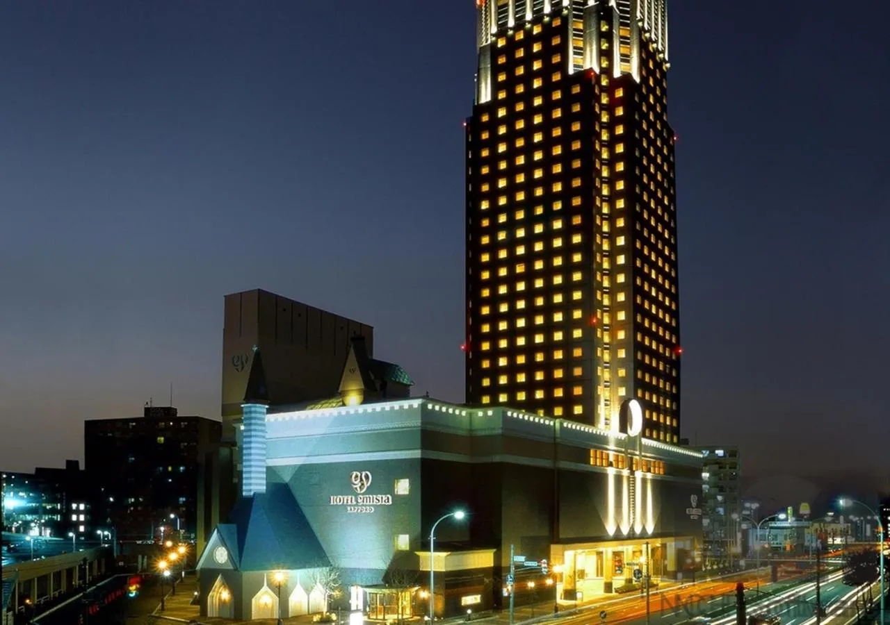 Facade/entrance in Hotel Emisia Sapporo