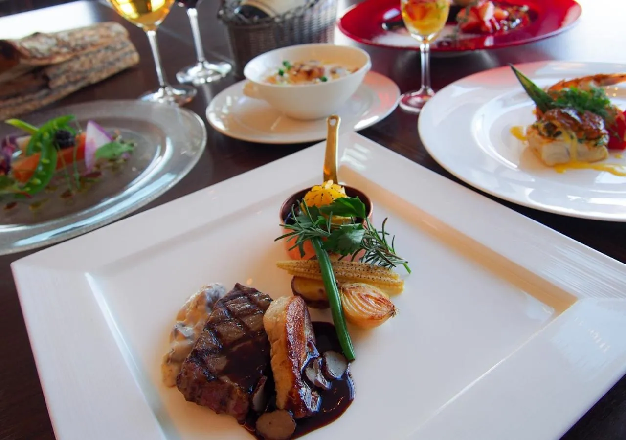 Dinner in Hotel Emisia Sapporo