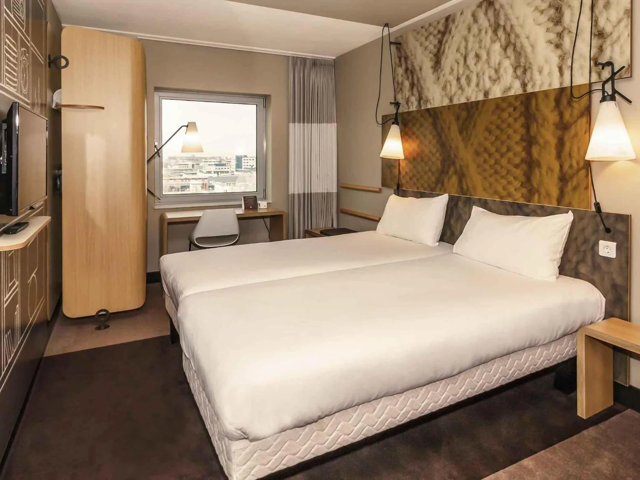 Bedroom, Bed in ibis Amsterdam City West