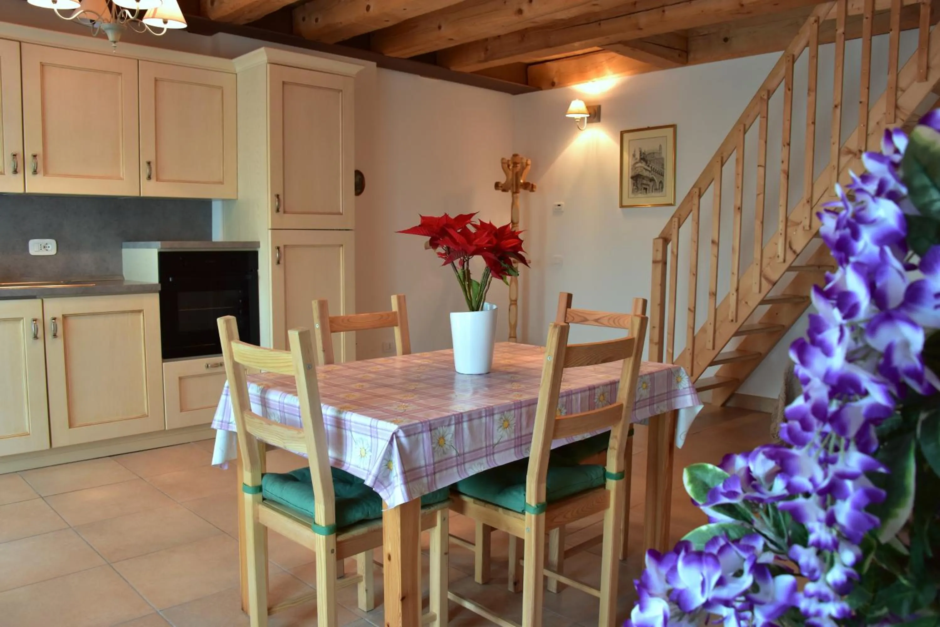 Kitchen or kitchenette in Agriturismo Ae Cavane