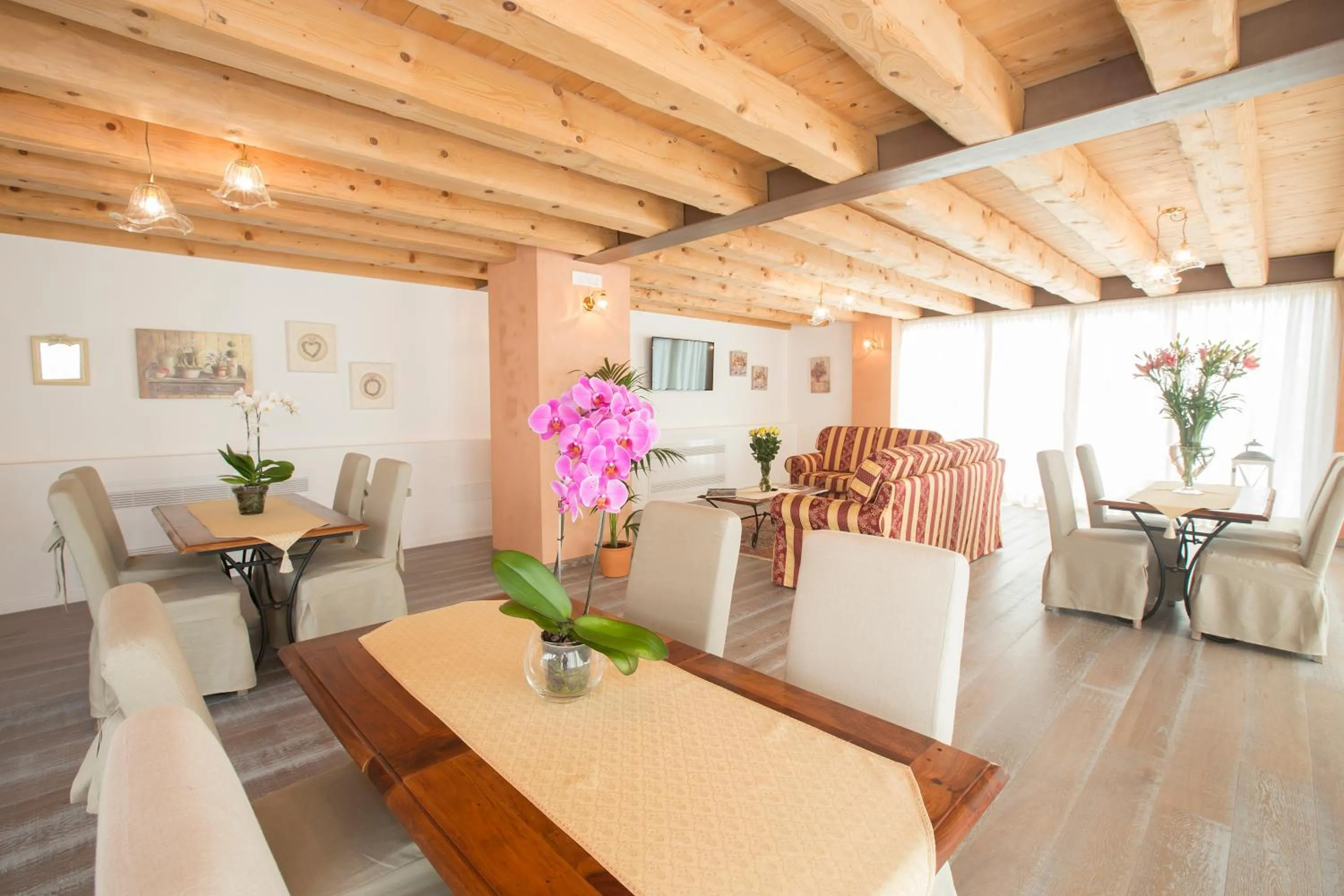 Communal lounge/ TV room in Agriturismo Ae Cavane