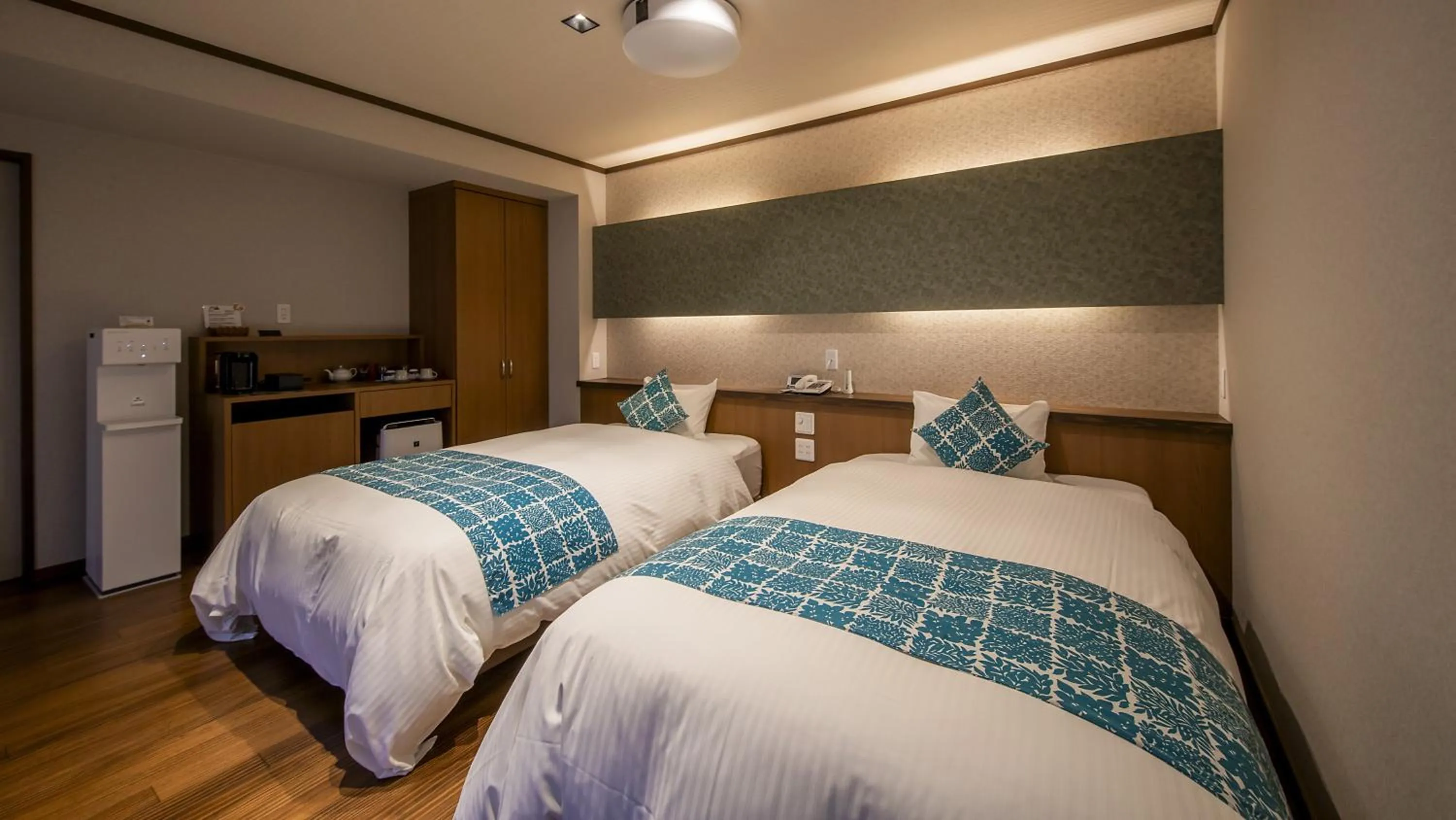 Bed in Hanare no yado Kamigakure