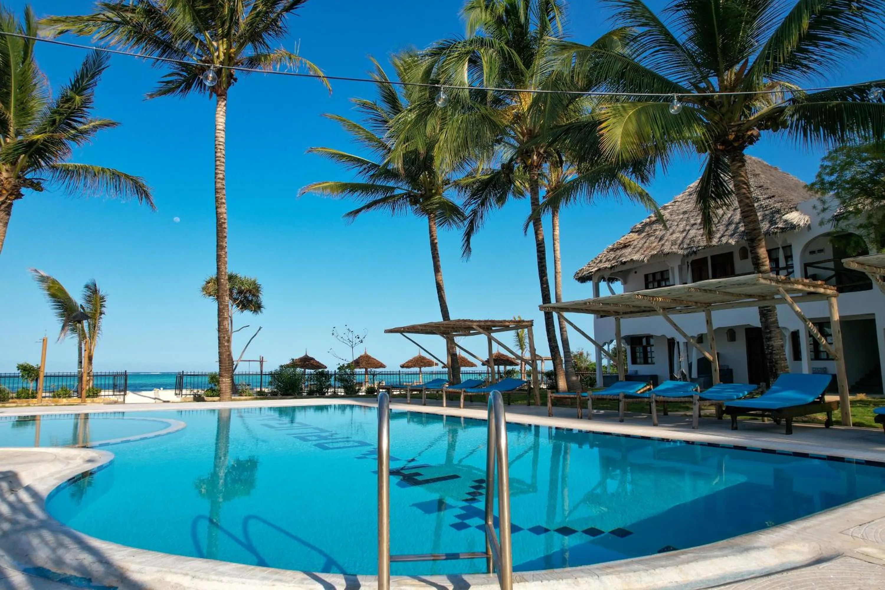 Swimming pool in Nest Style Beach Hotel Zanzibar