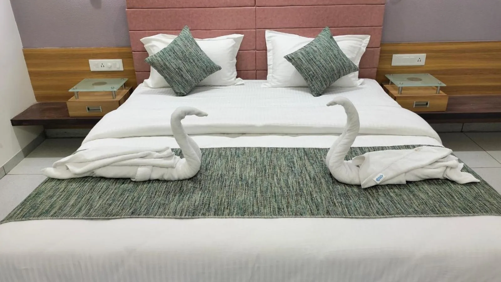 Bed in HOTEL AURELLIA