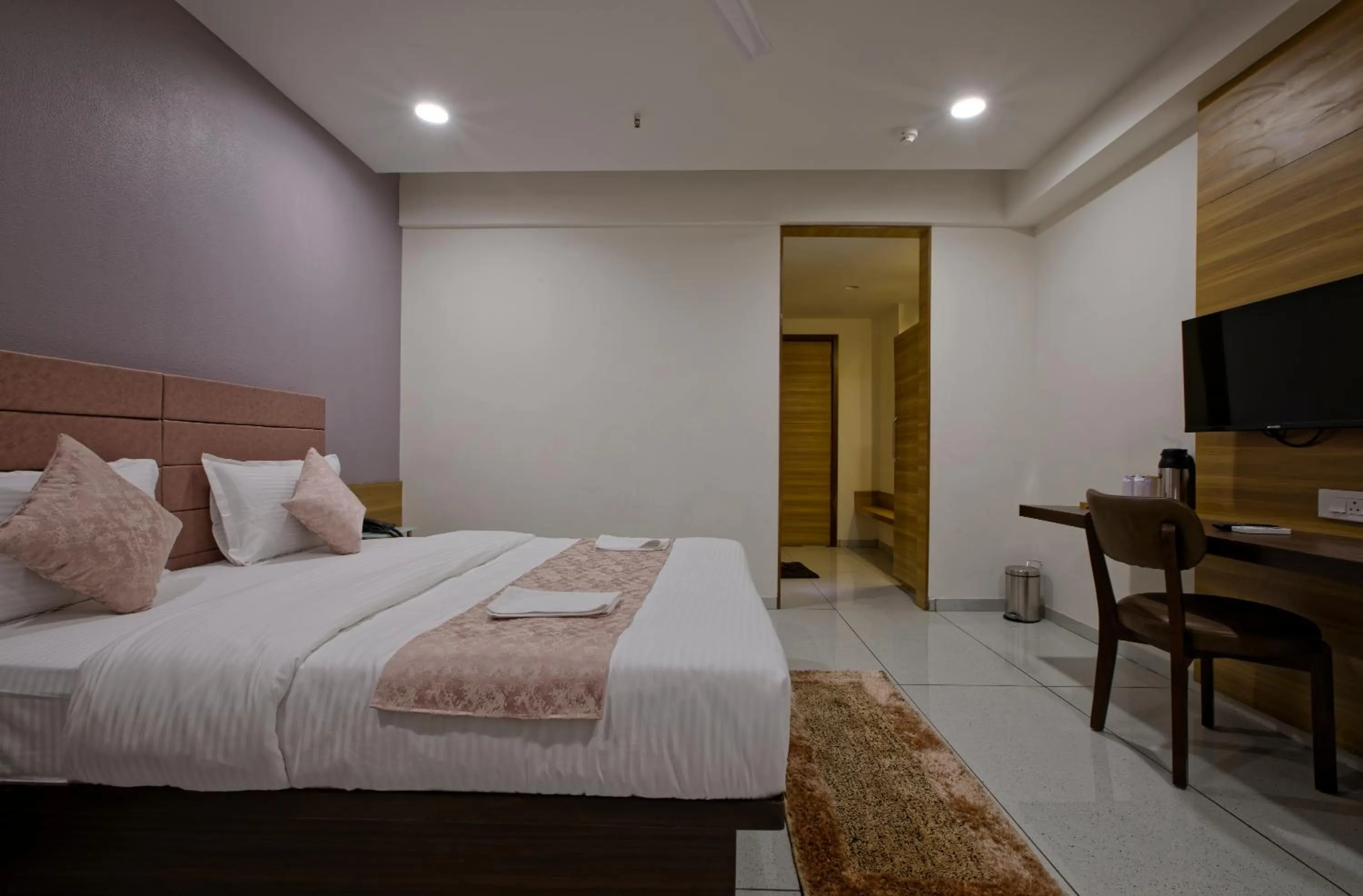 Bed in HOTEL AURELLIA