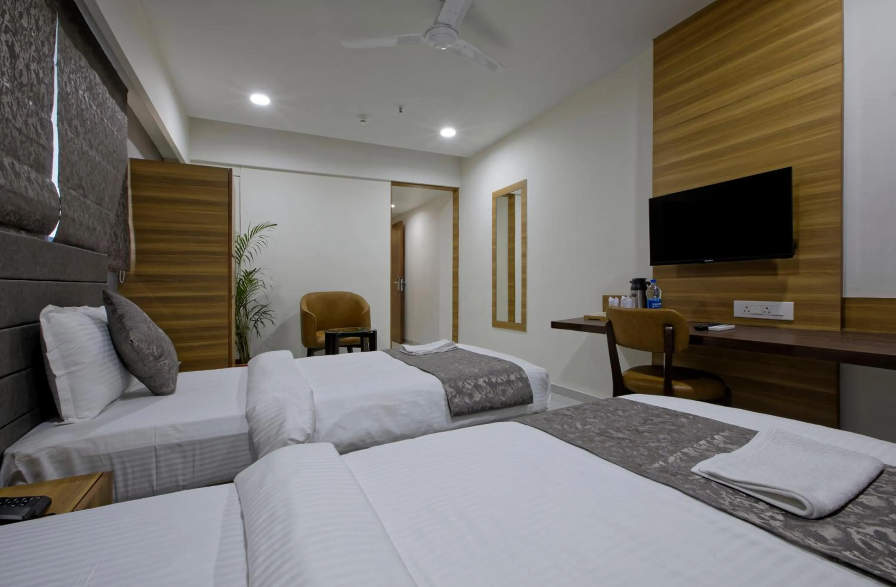 Bed in HOTEL AURELLIA