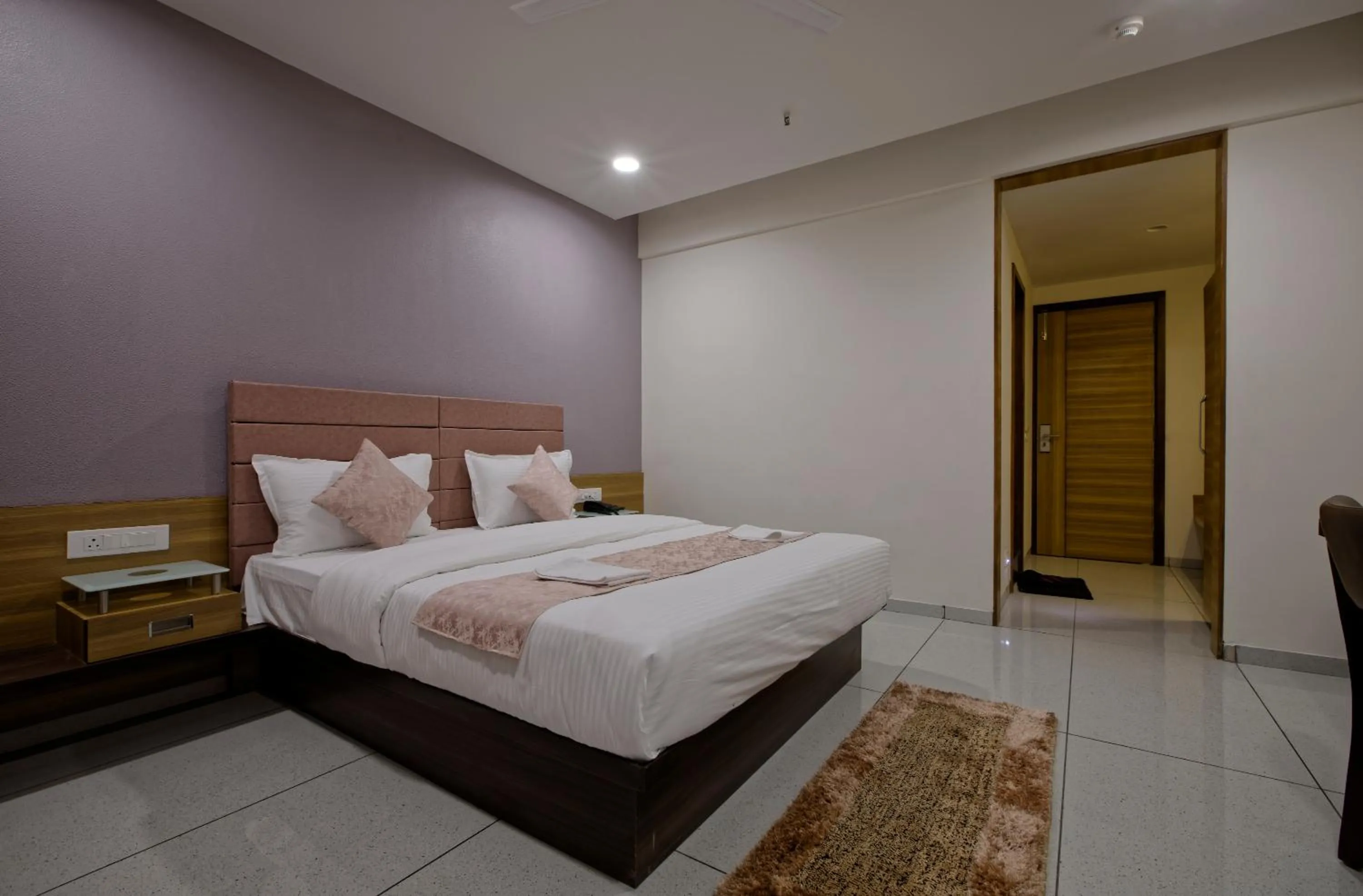 Bed in HOTEL AURELLIA