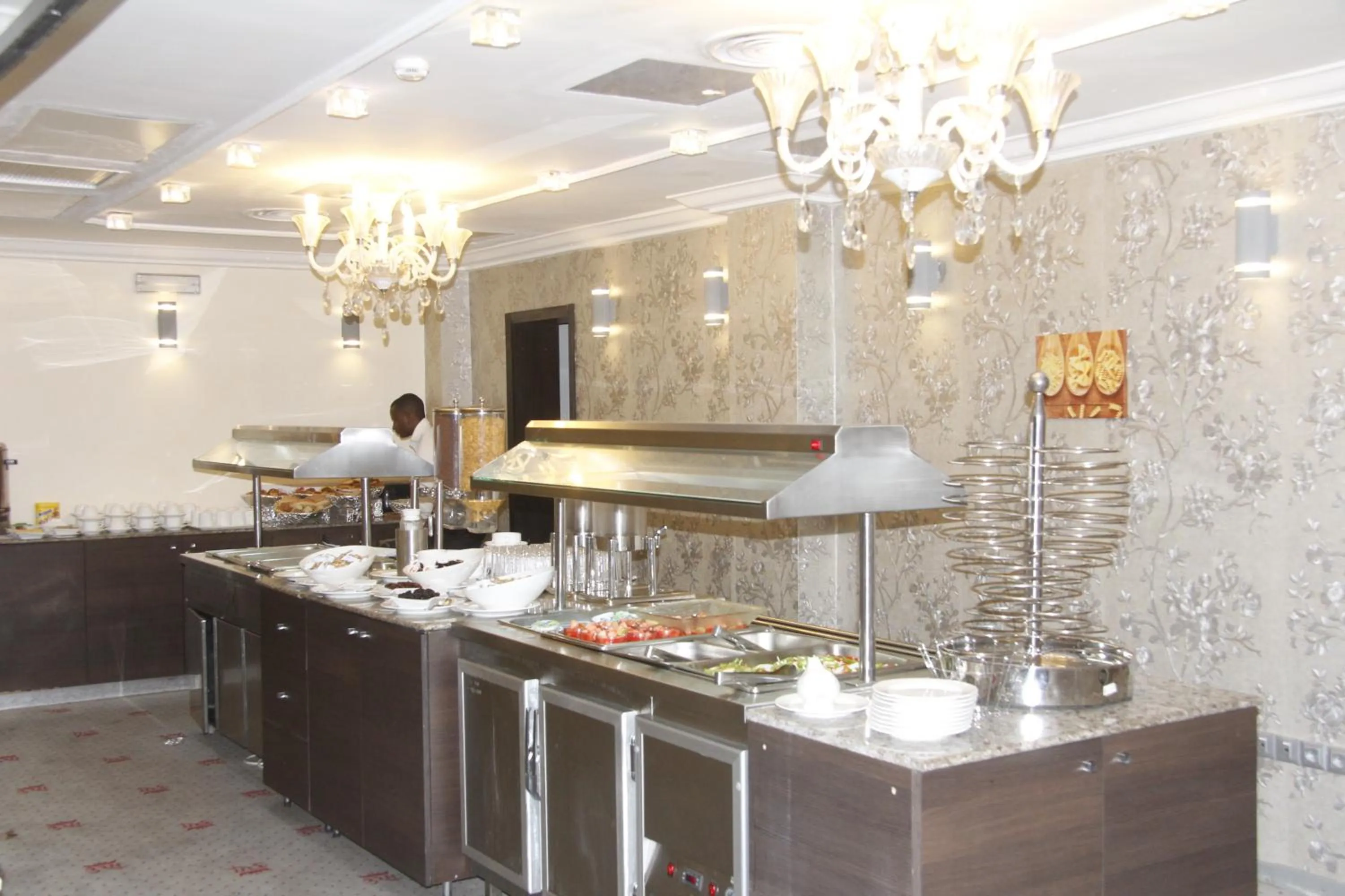 Decorative detail in Benin Royal Hotel