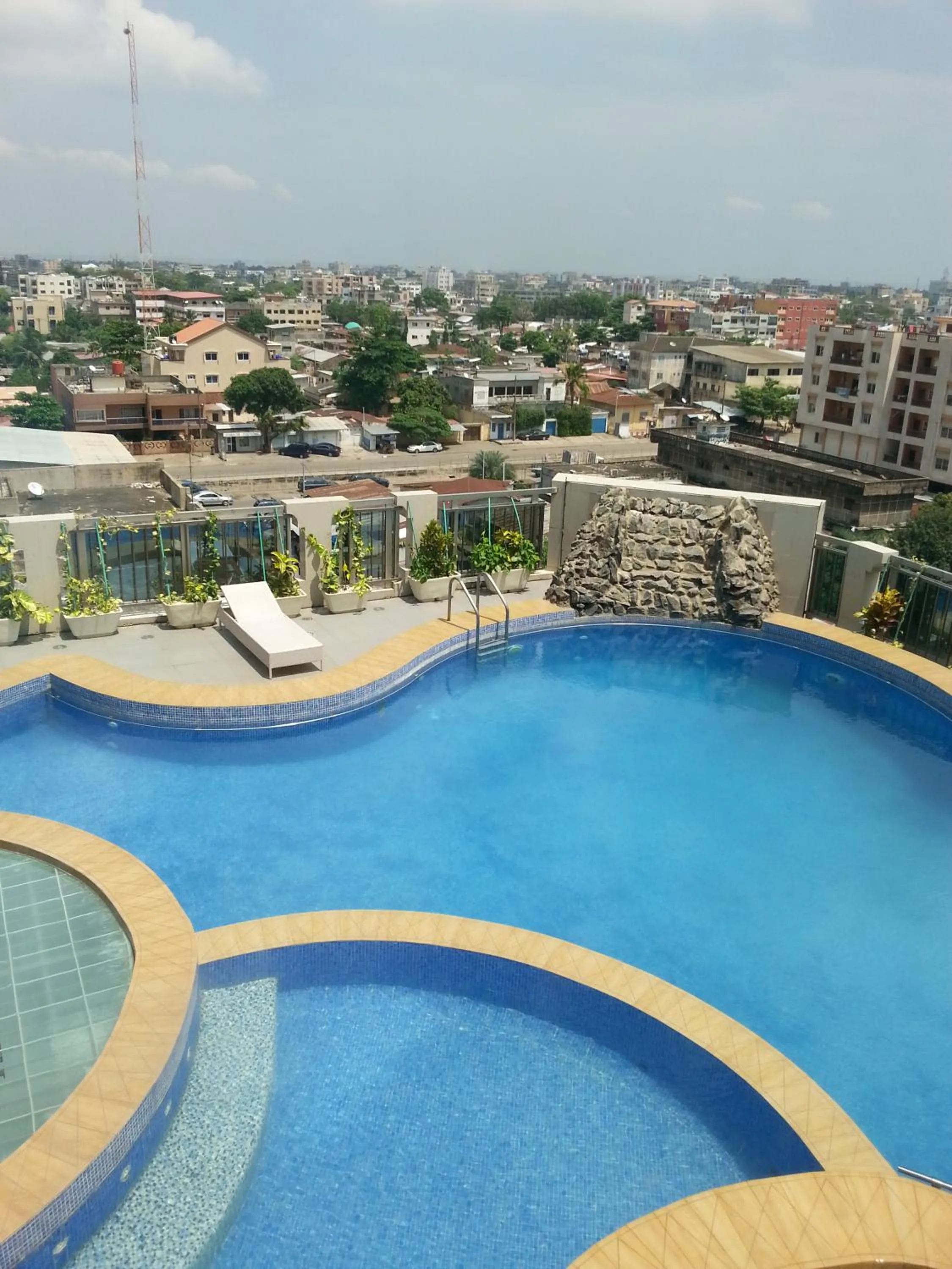 Balcony/Terrace in Benin Royal Hotel