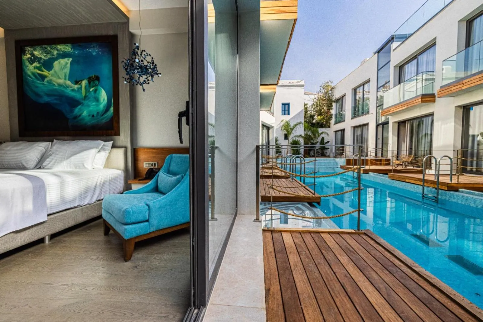 Bedroom in Gözegir Hotel