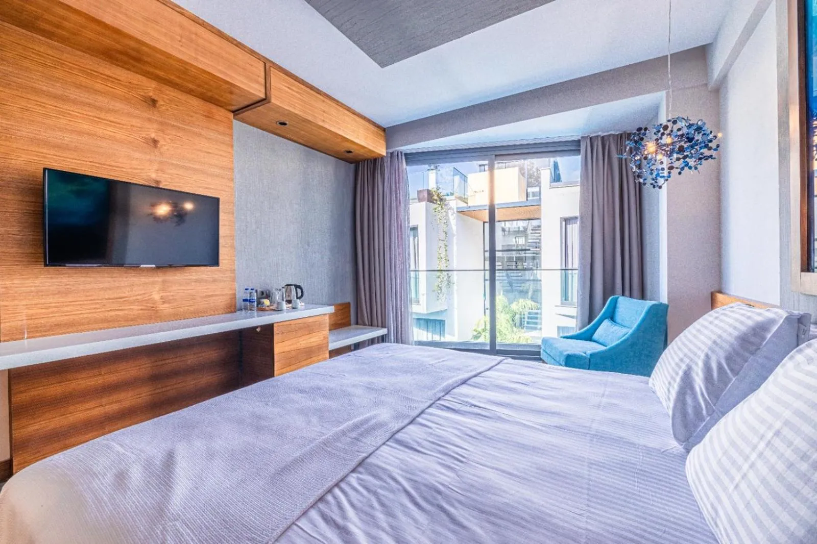 Bed in Gözegir Hotel