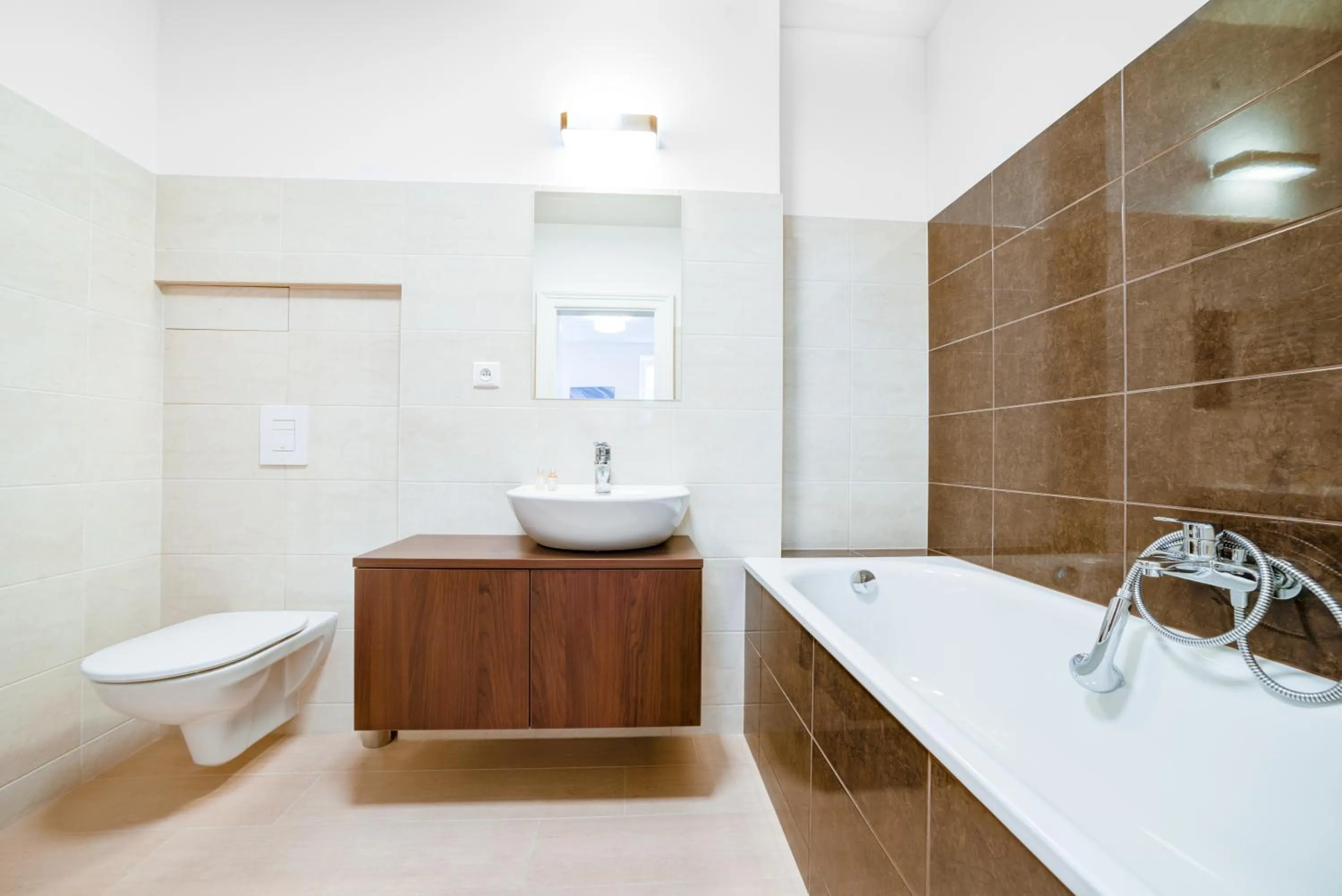 Bathroom in Bishop Apartments