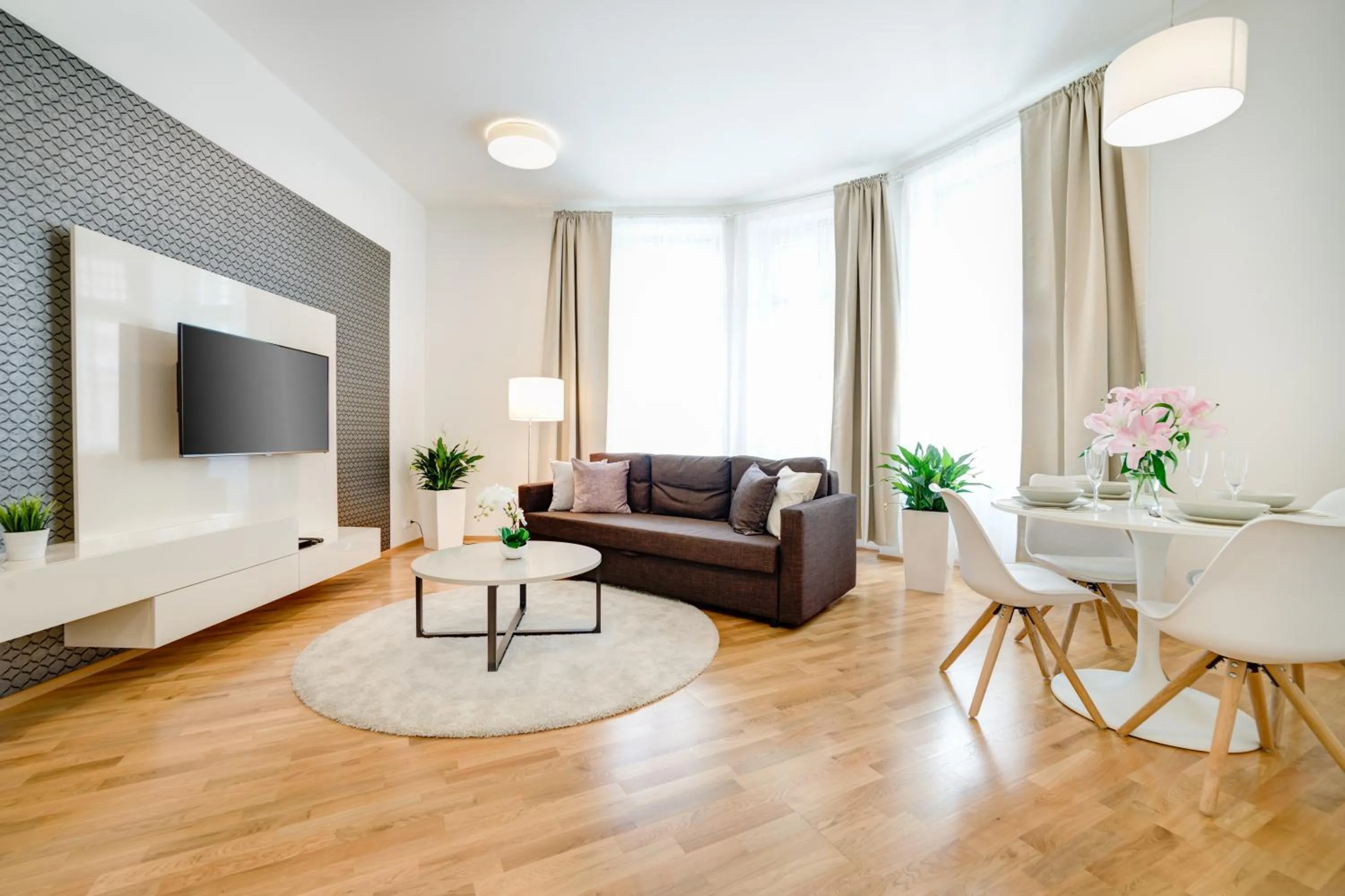 Day in Bishop Apartments