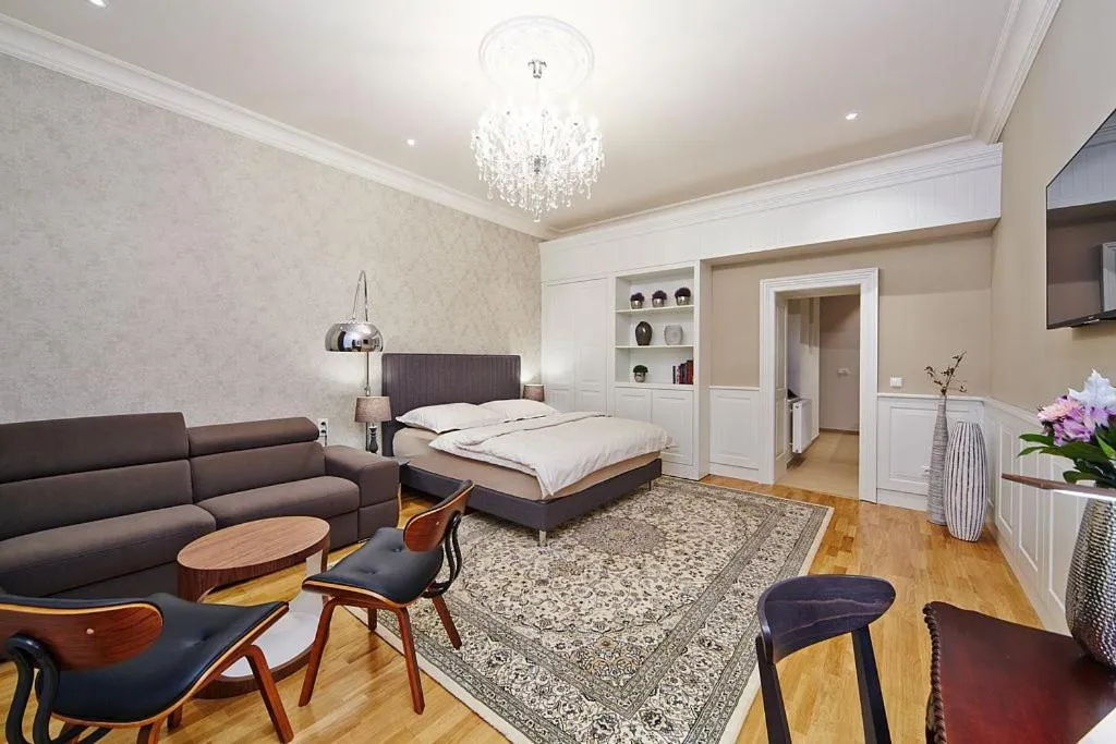 Bed in Bishop Apartments