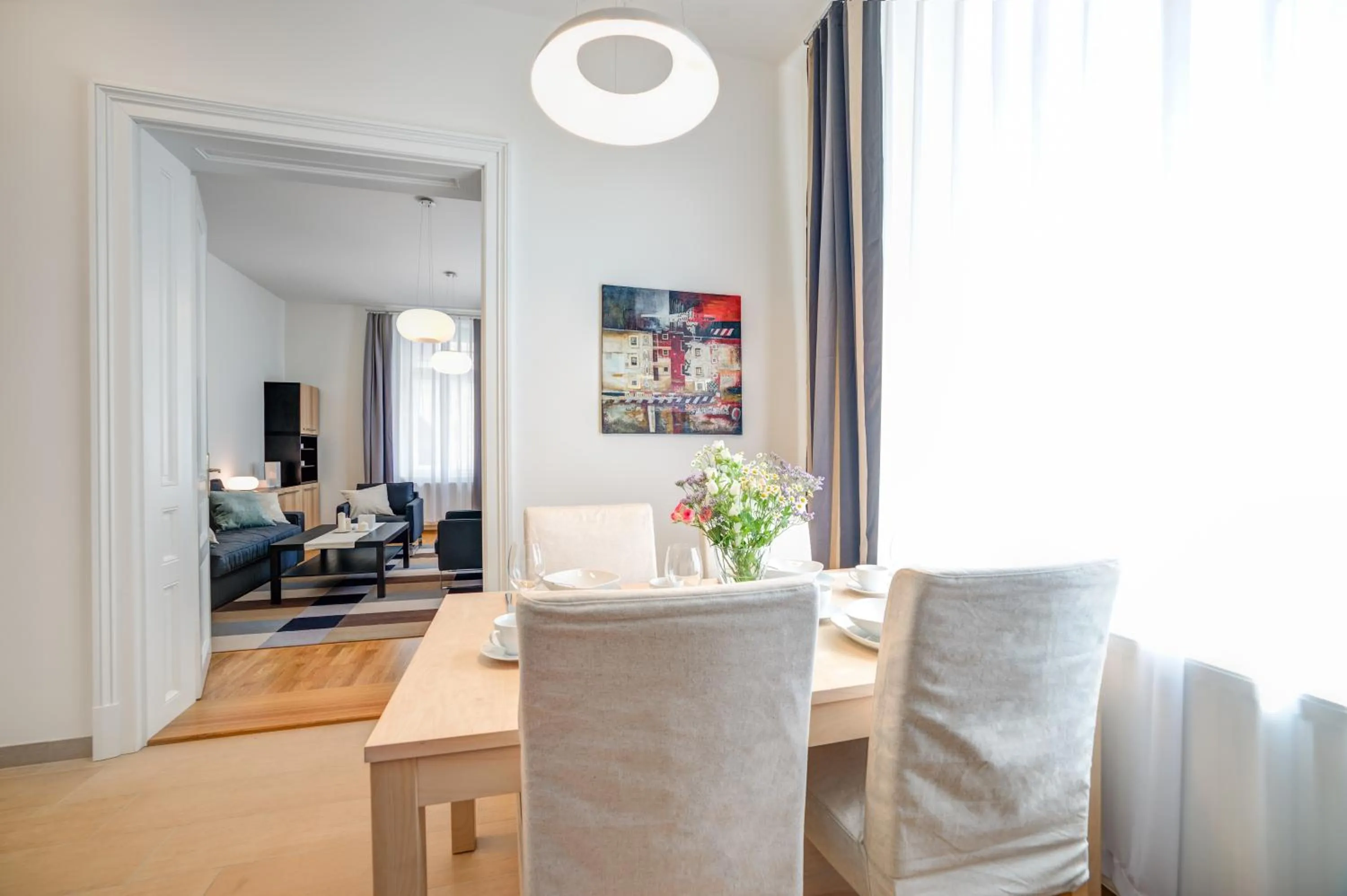 Day in Bishop Apartments