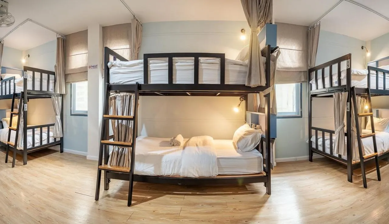 Bed in Bonfire Hostels Rishikesh