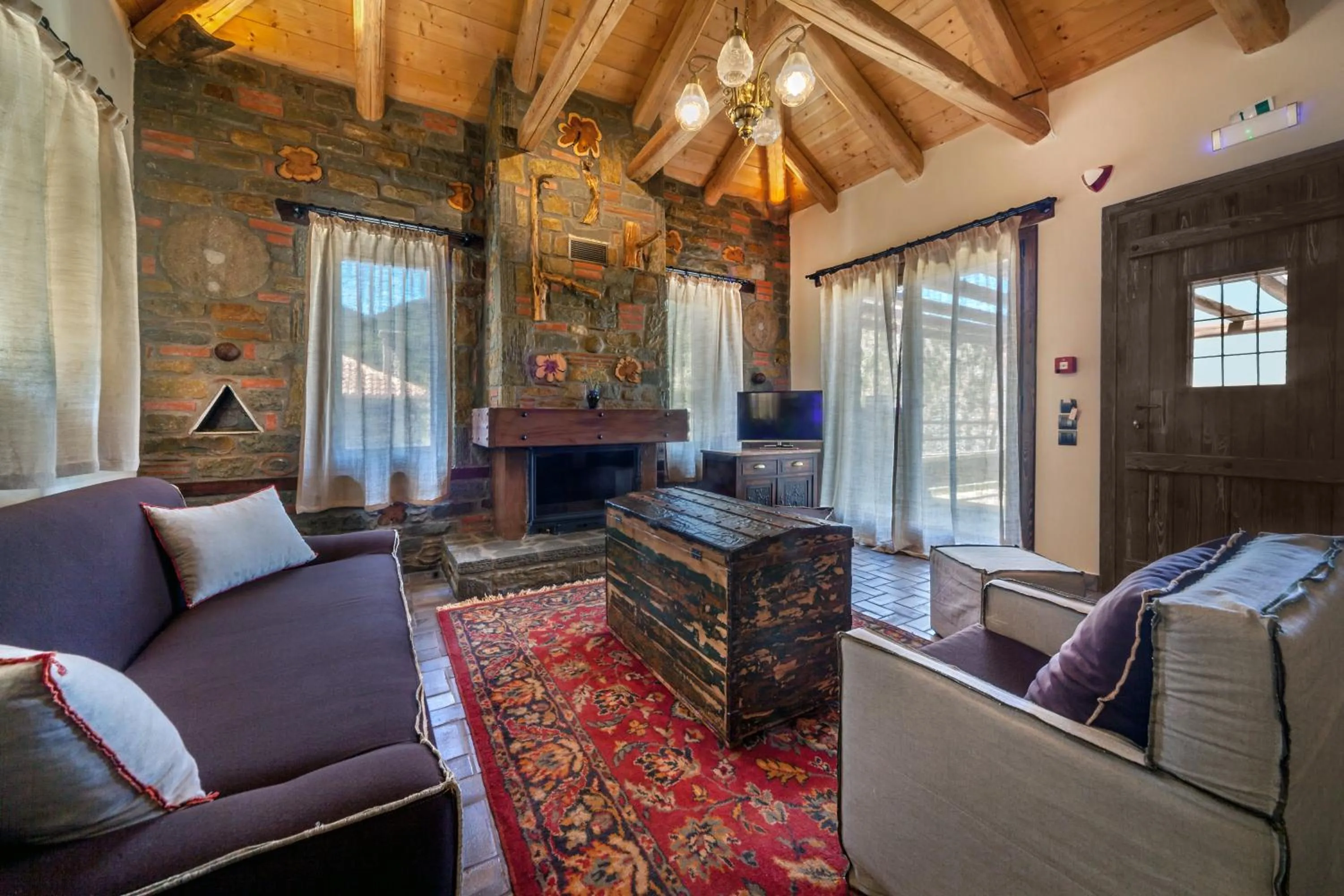 Living room in Montanema Handmade Village