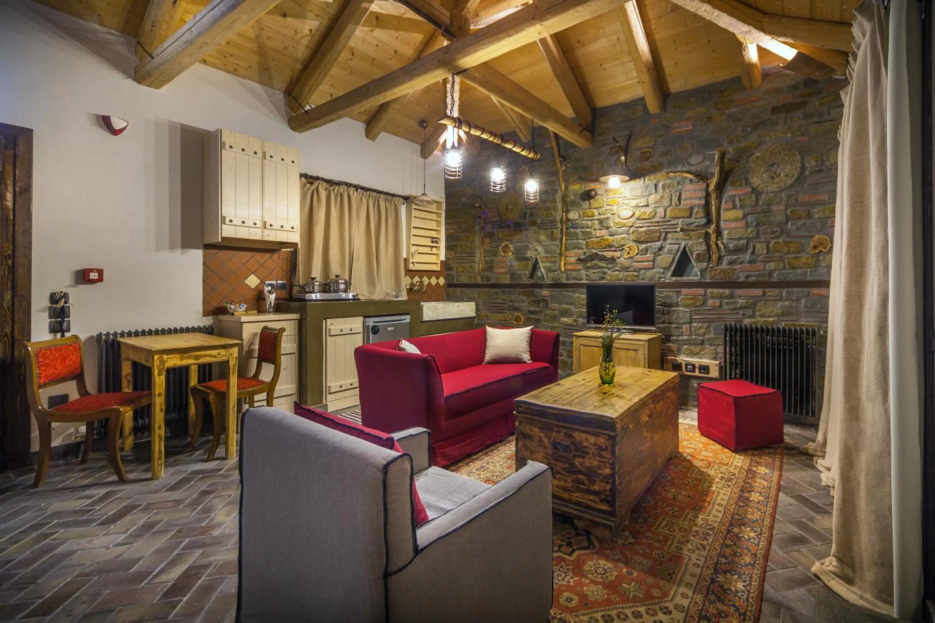 Living room in Montanema Handmade Village