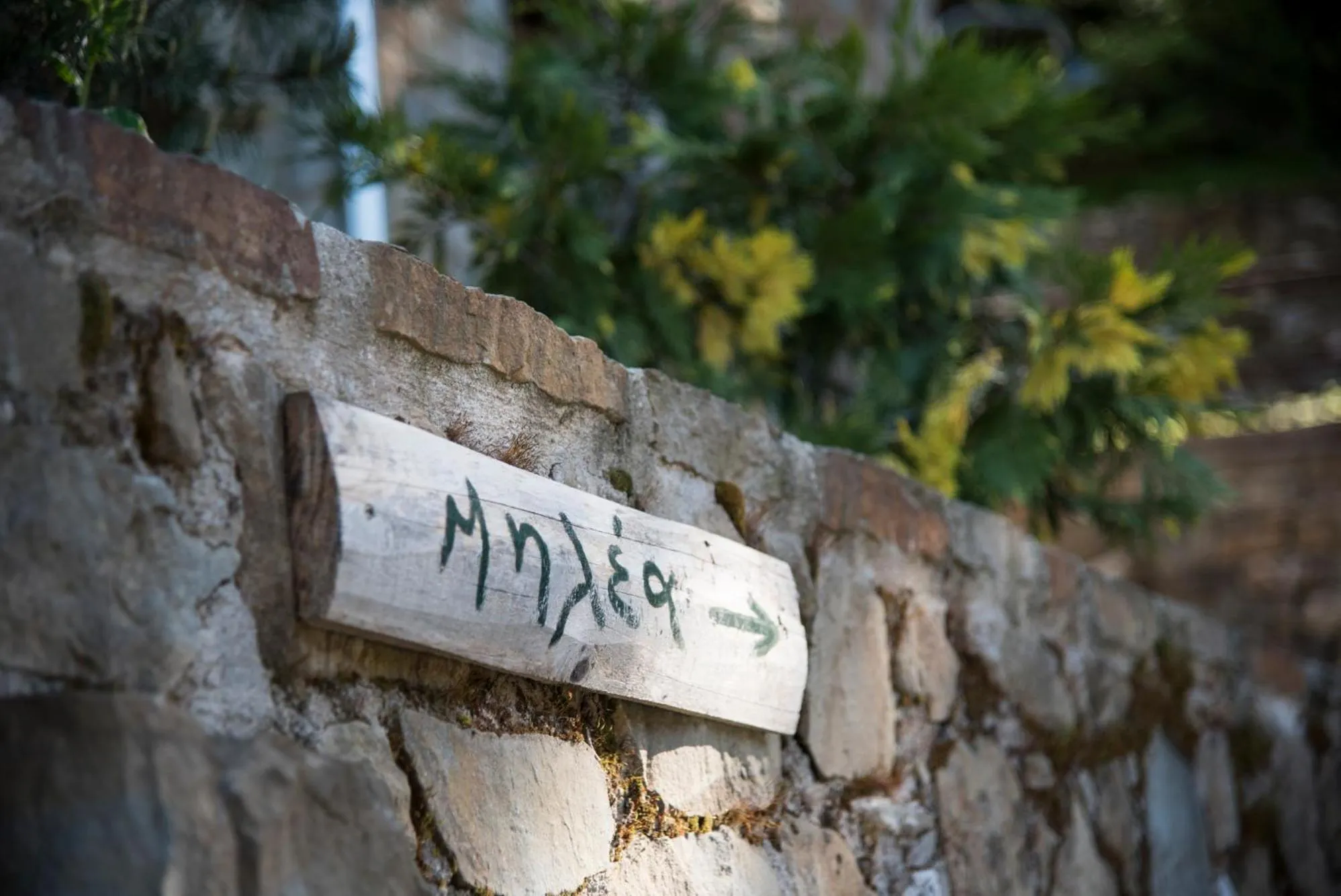 Garden in Montanema Handmade Village