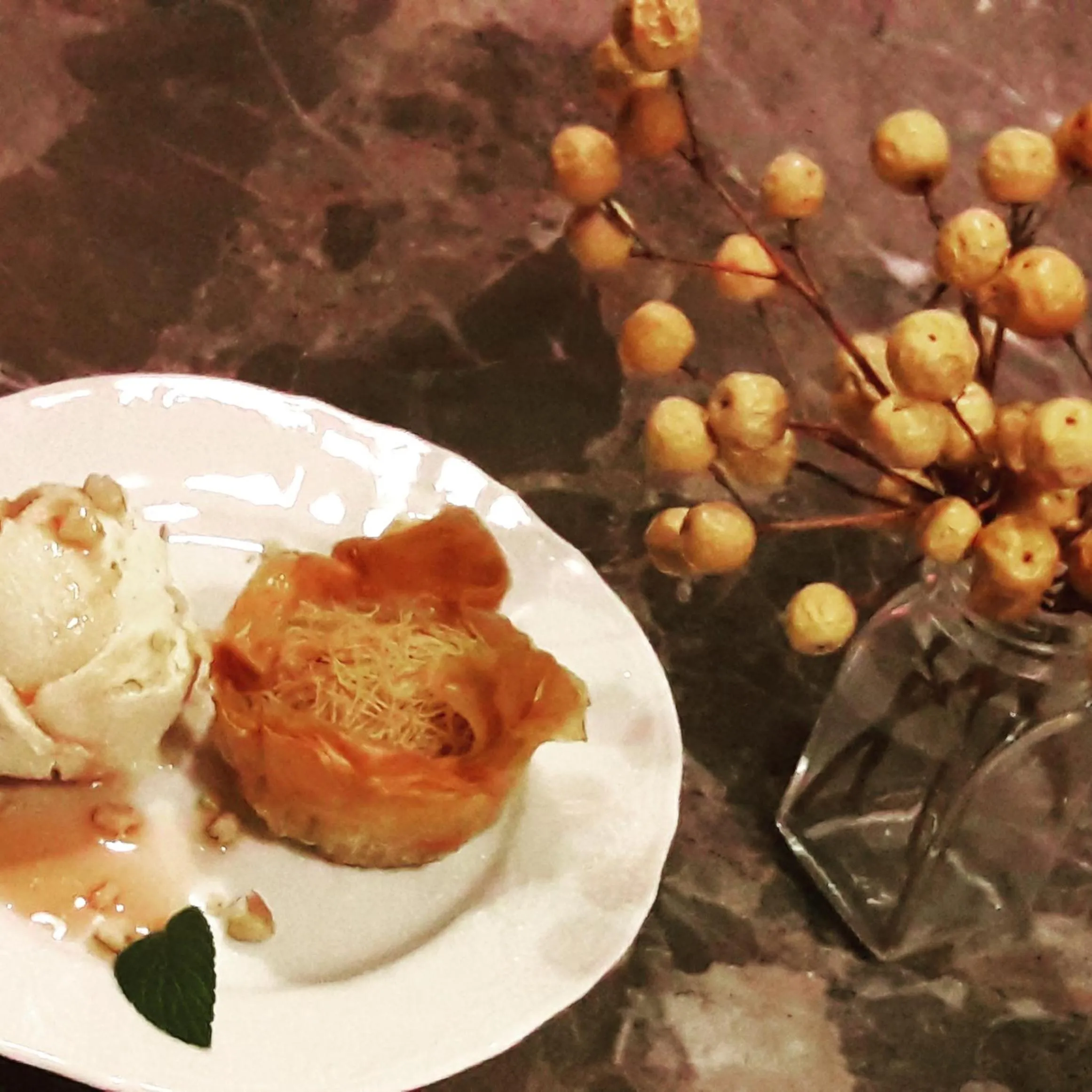 Food close-up in Montanema Handmade Village