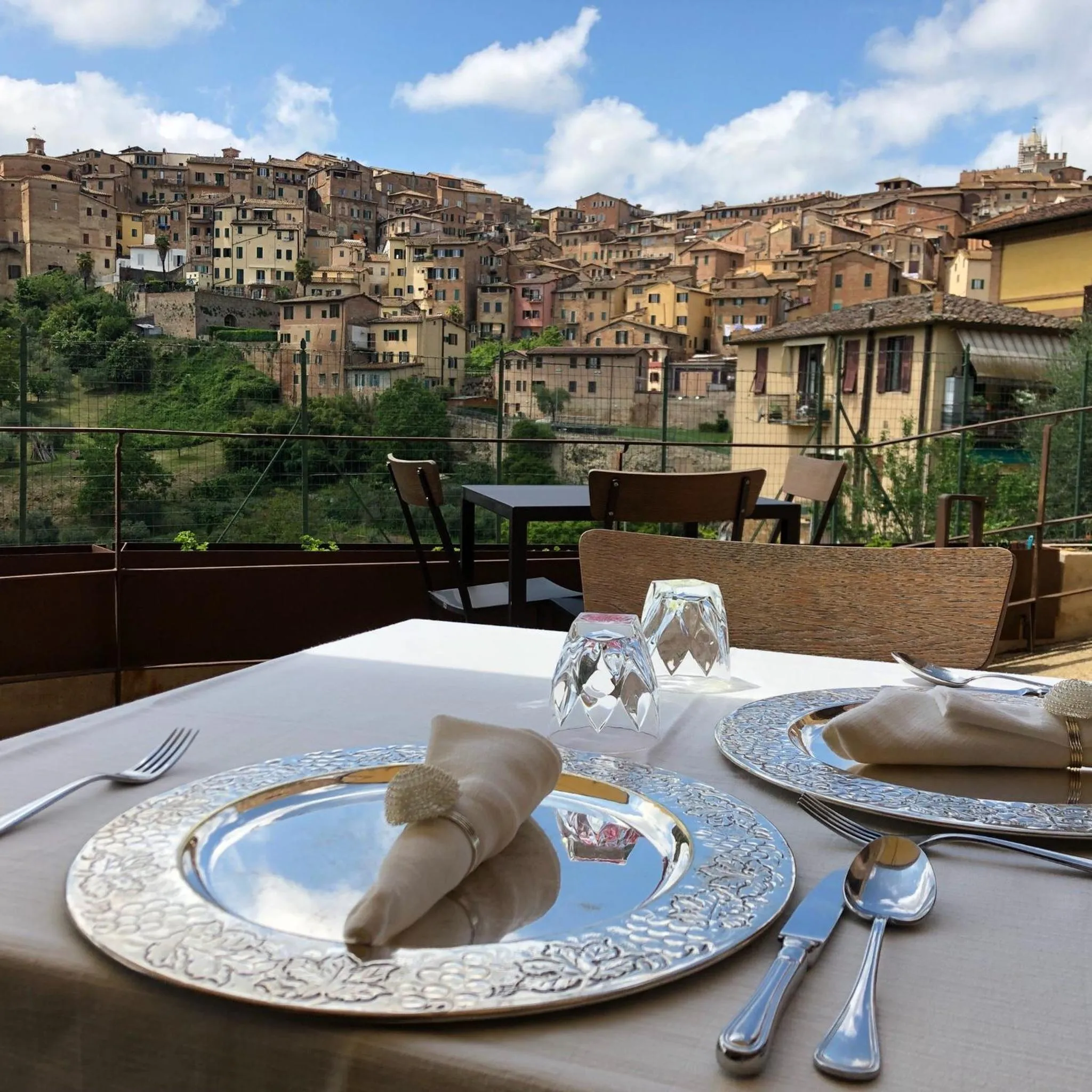 Restaurant/places to eat in Villa del Sole Siena