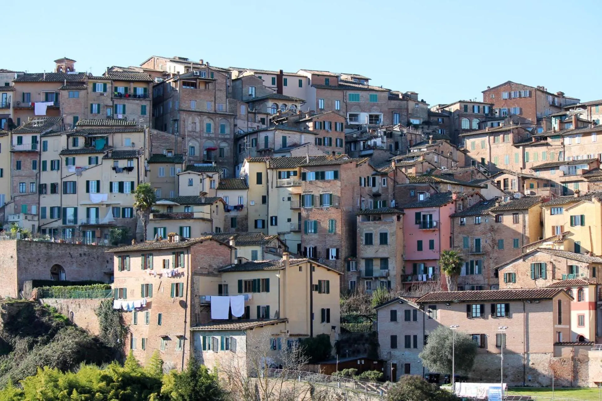 View (from property/room) in Villa del Sole Siena