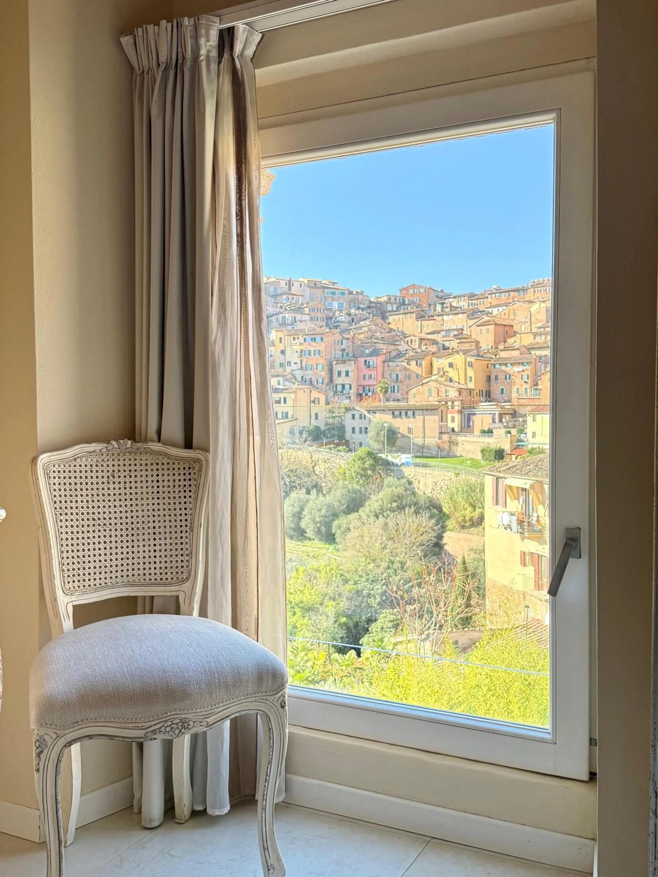 City view in Villa del Sole Siena