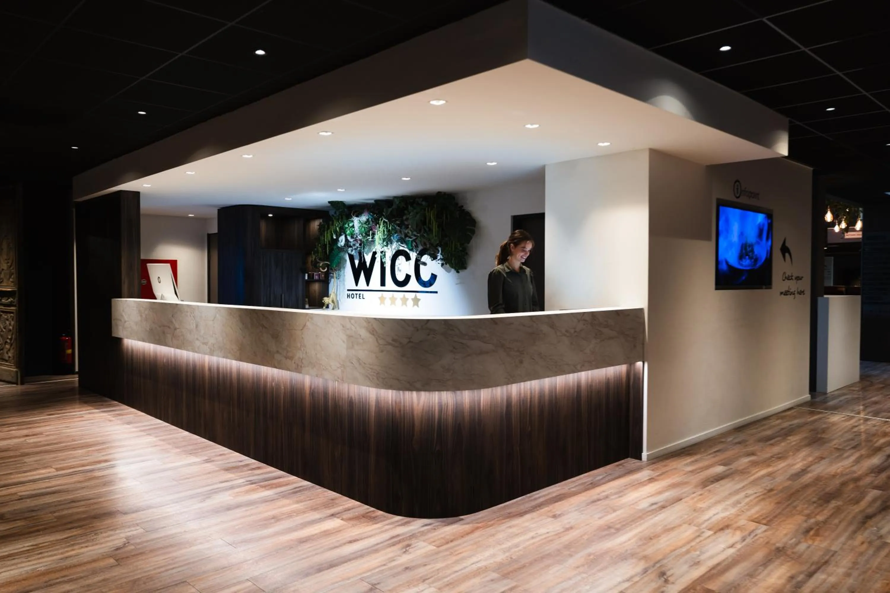 Lobby or reception in Hotel WICC