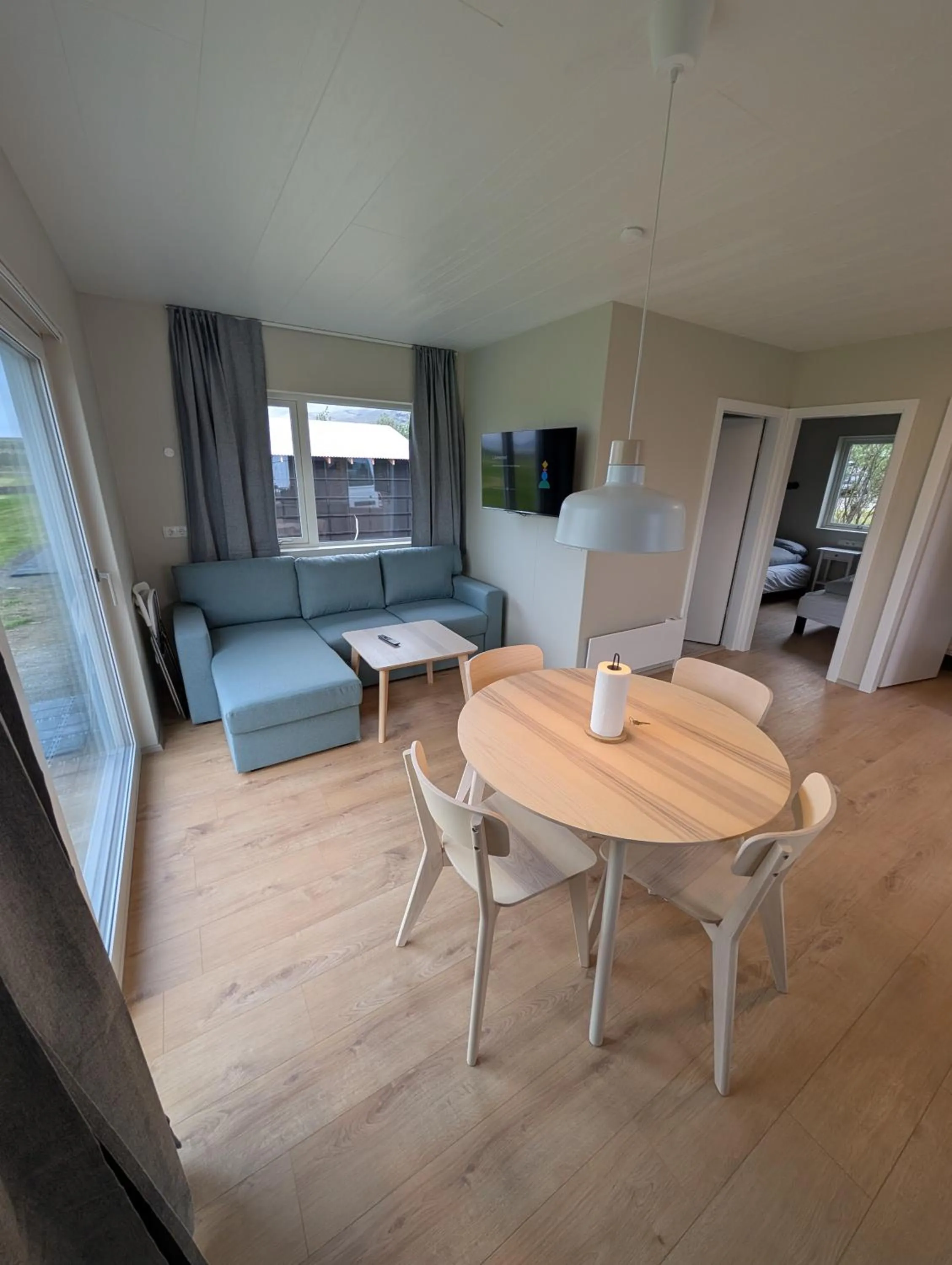 Living room in Bragdavellir Cottages