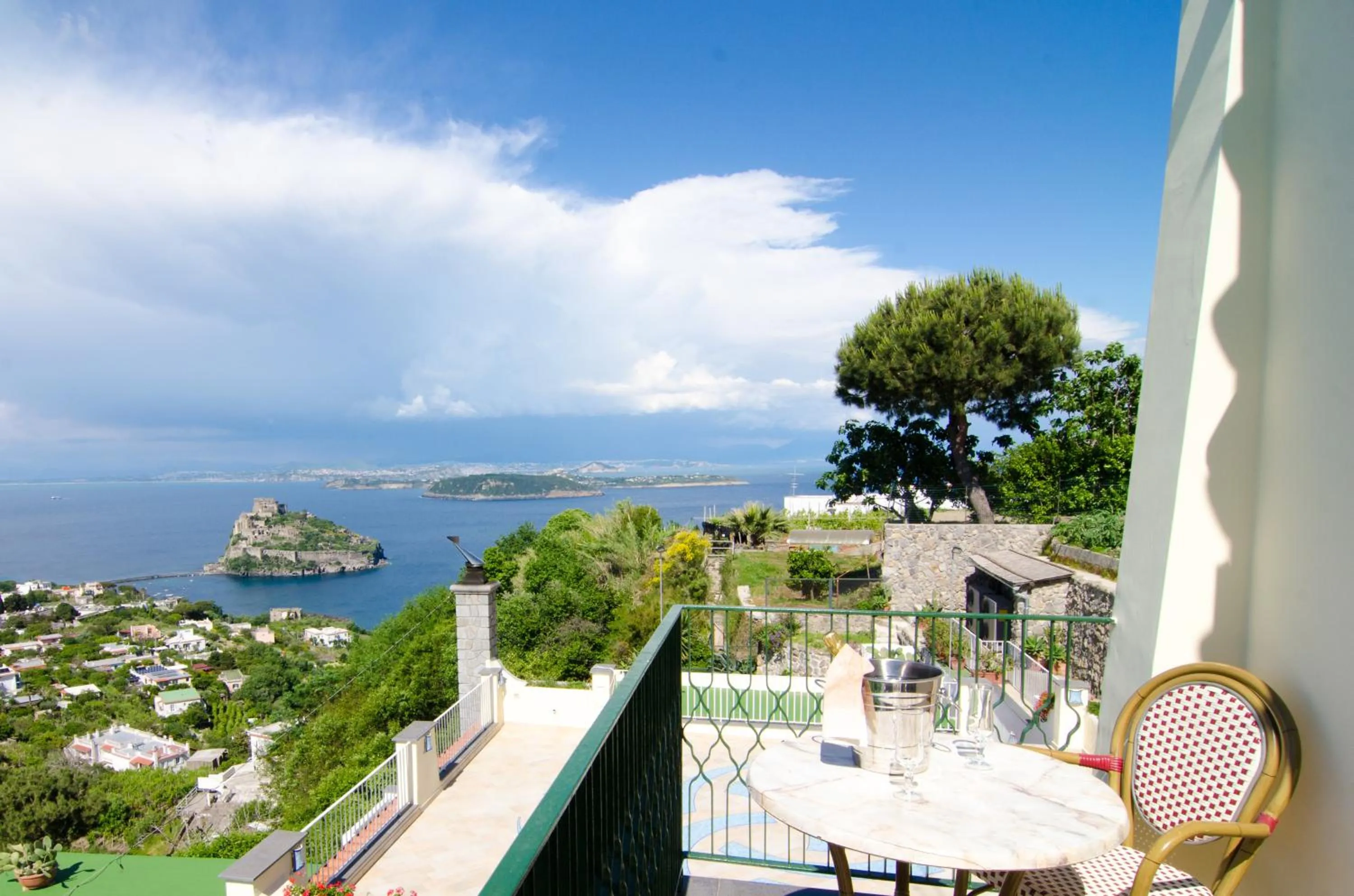 Balcony/Terrace in La Capannina - Hotel & Apartments