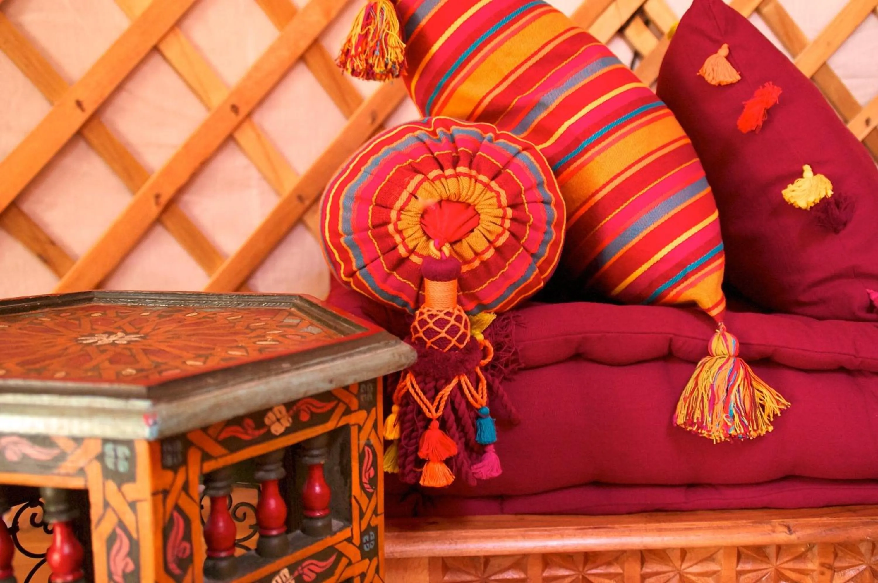 Seating area in Valle de Oro