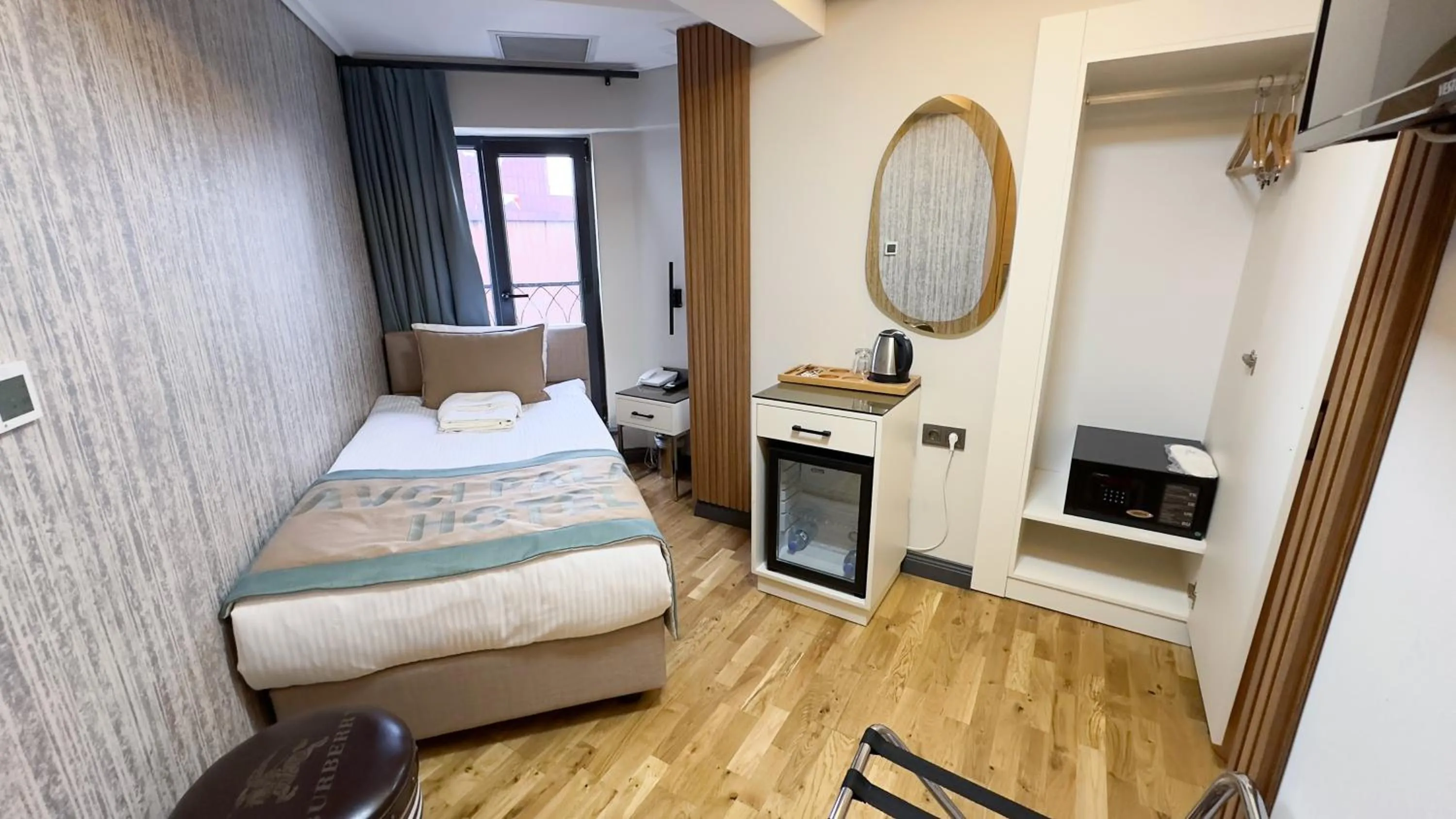 Bed in Avcı Palace Hotel