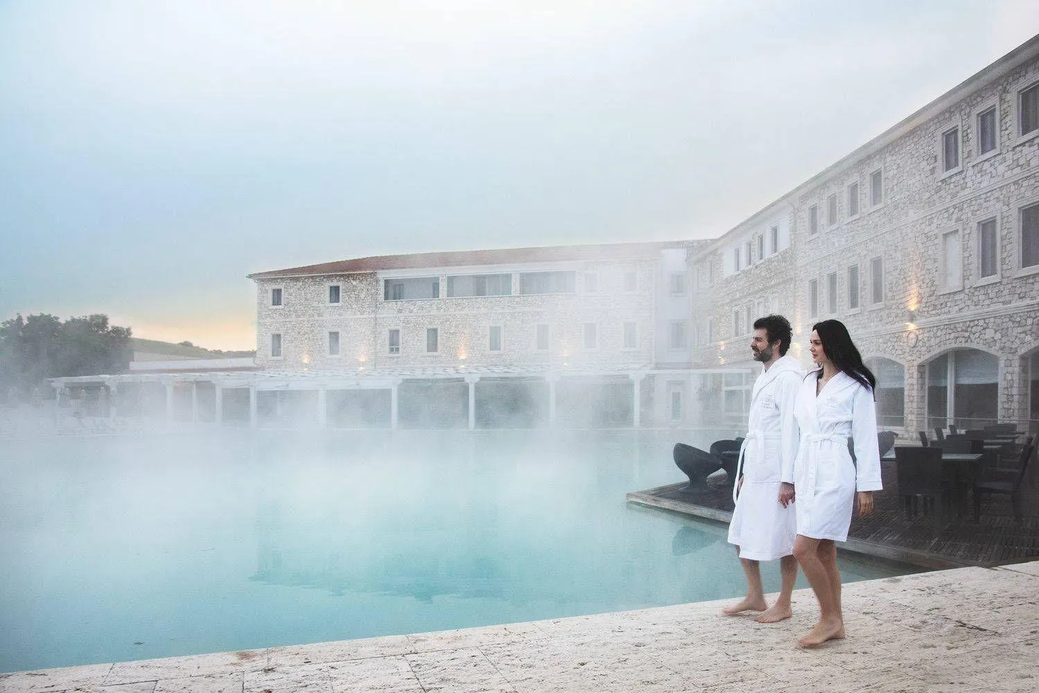 Hot Spring Bath in B&B Borgo Vera