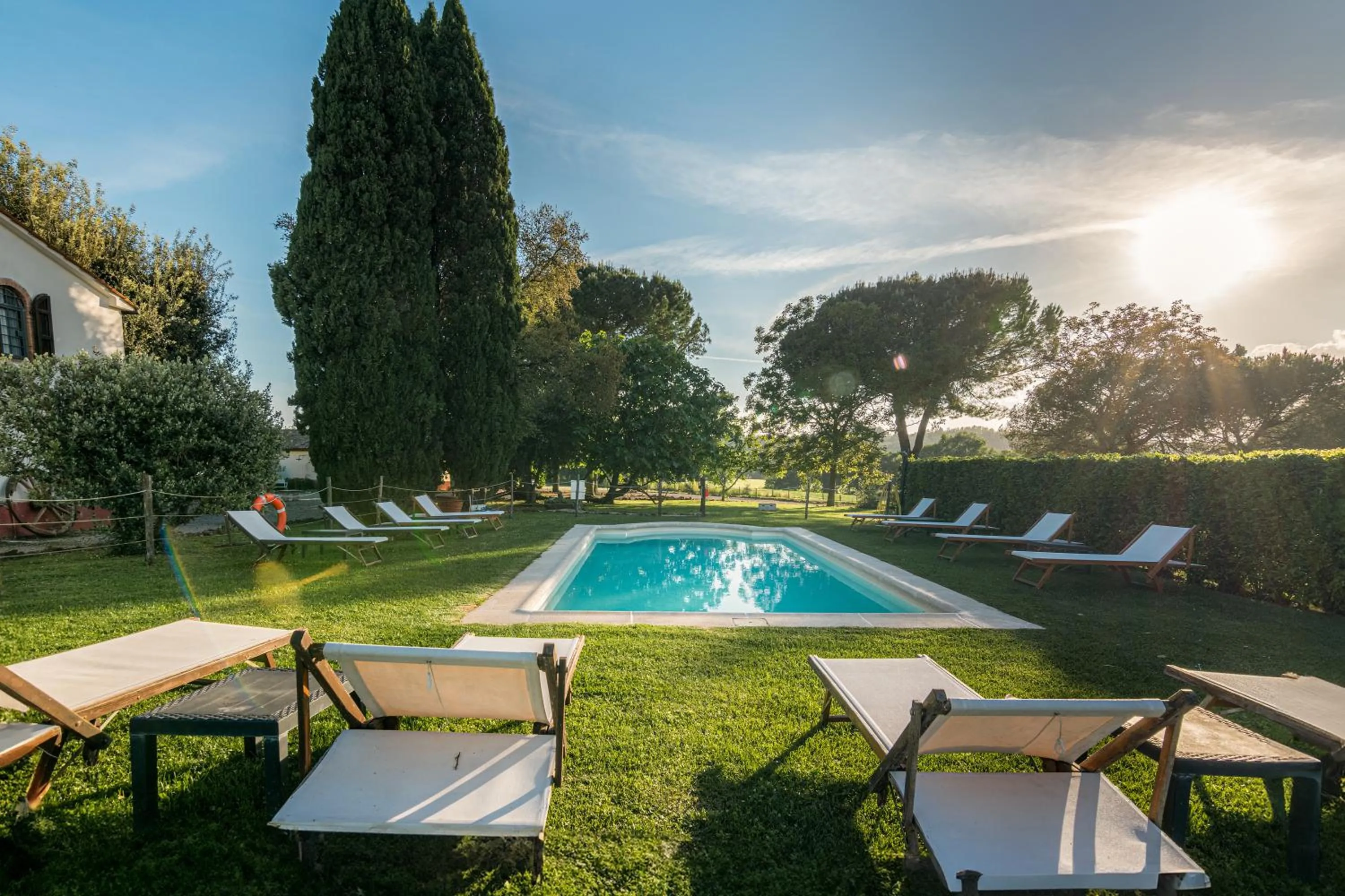Swimming pool in B&B Borgo Vera