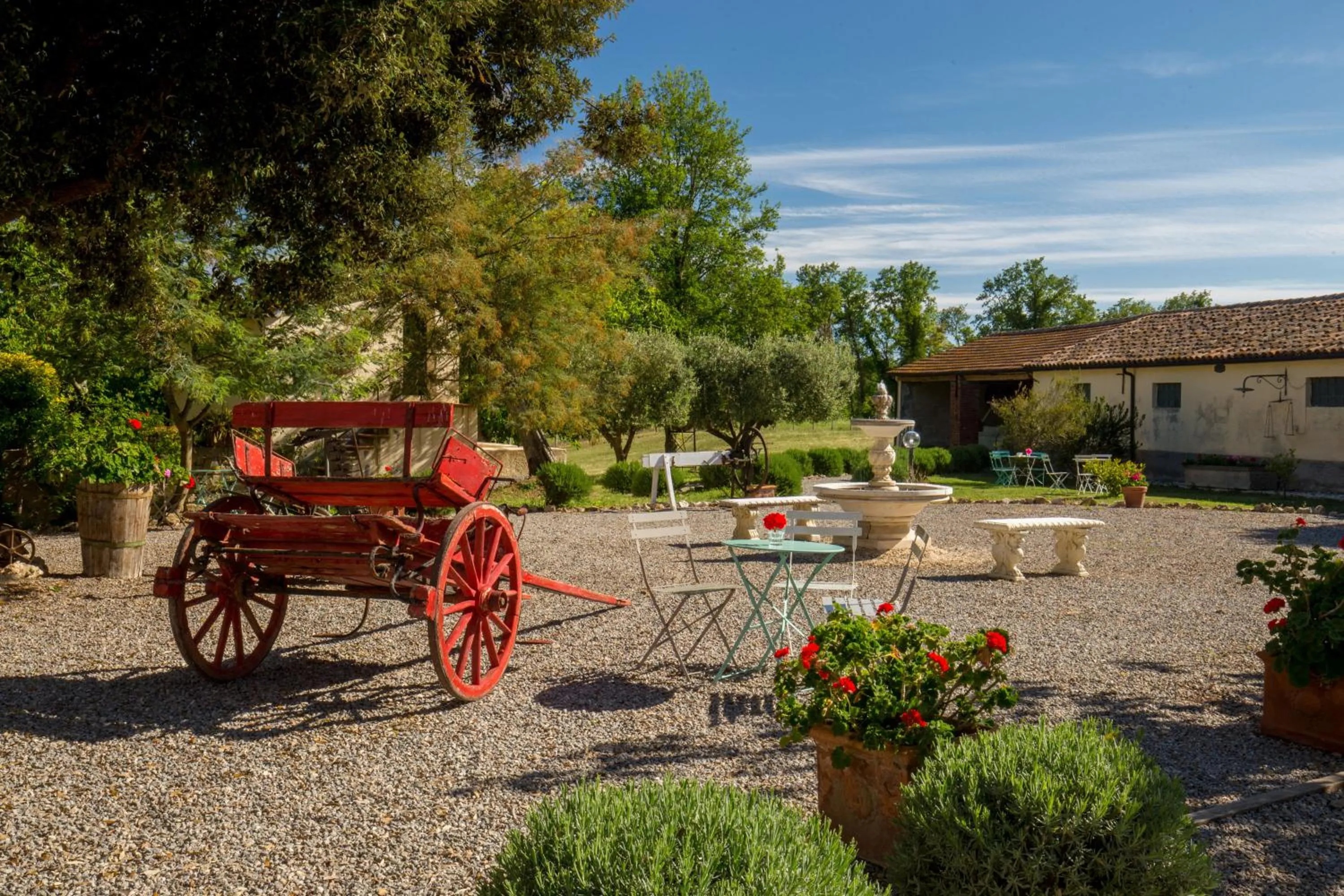 Garden in B&B Borgo Vera