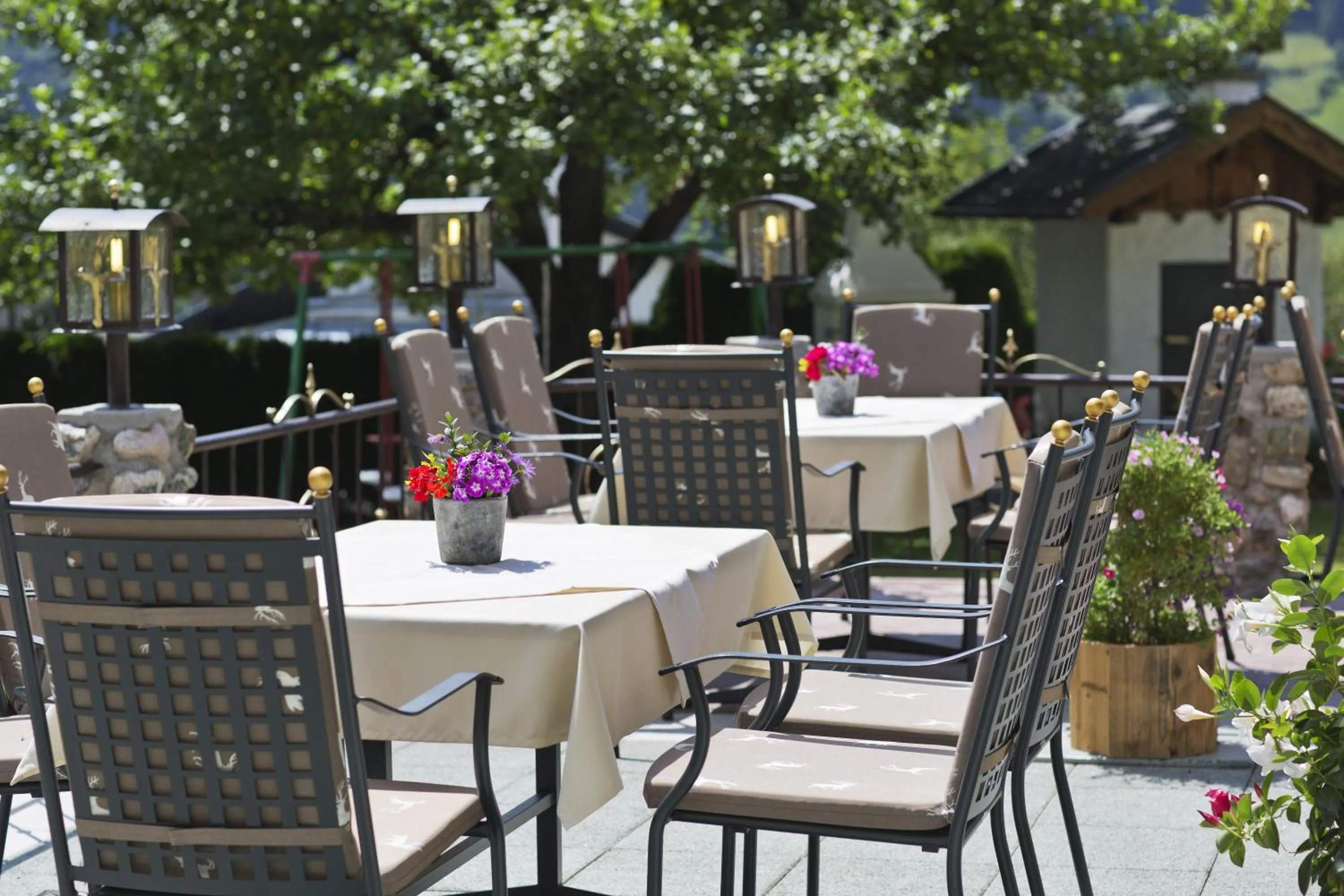 Patio in Landhotel Untermüllnergut