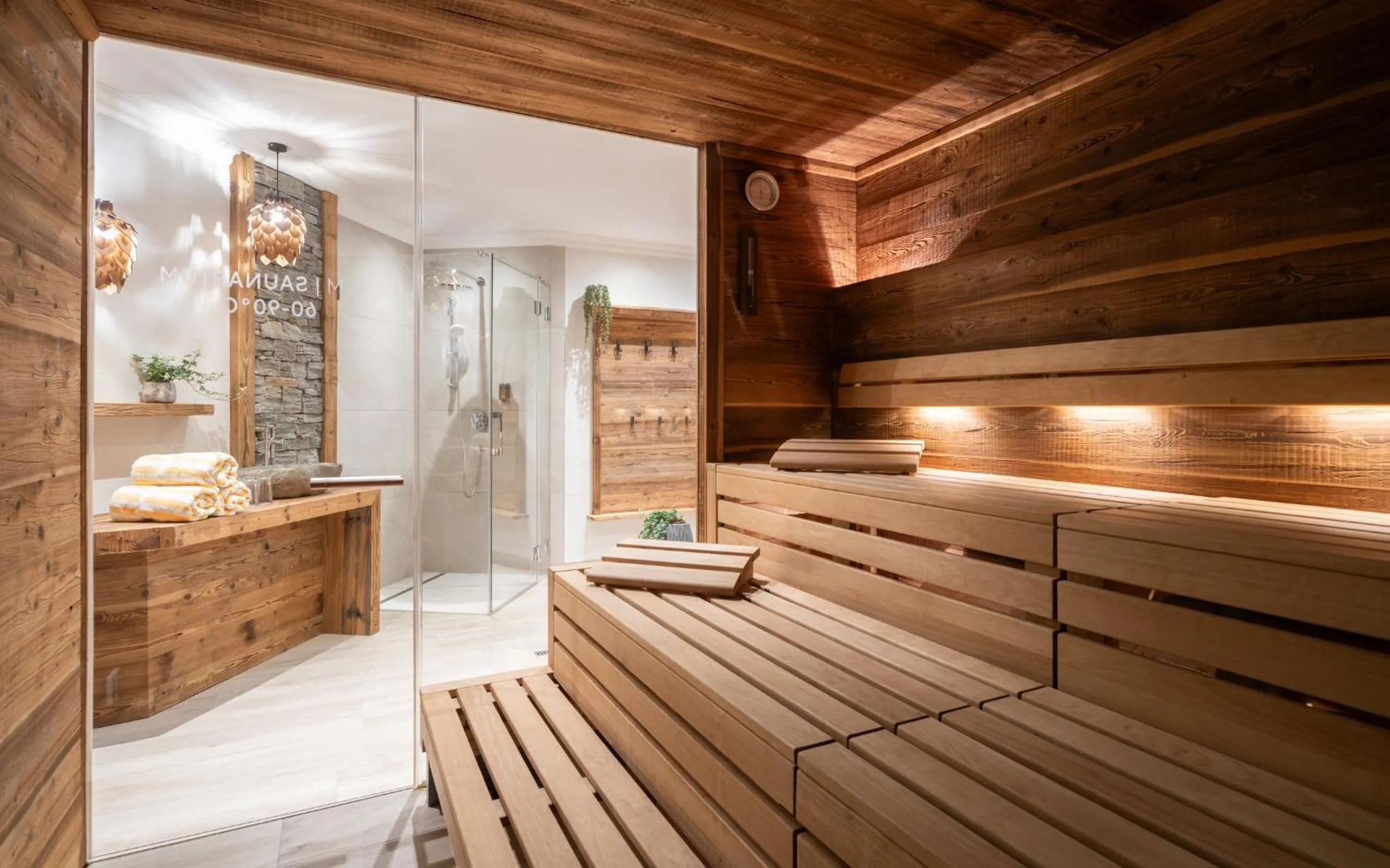 Sauna in Landhotel Untermüllnergut