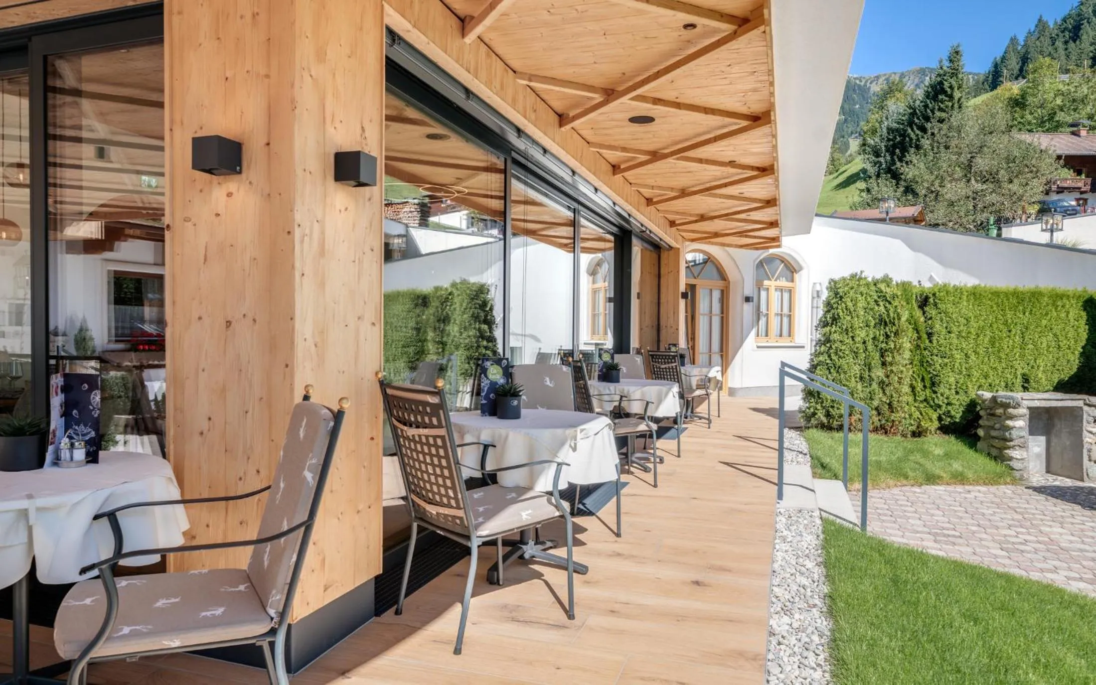 Balcony/Terrace in Landhotel Untermüllnergut