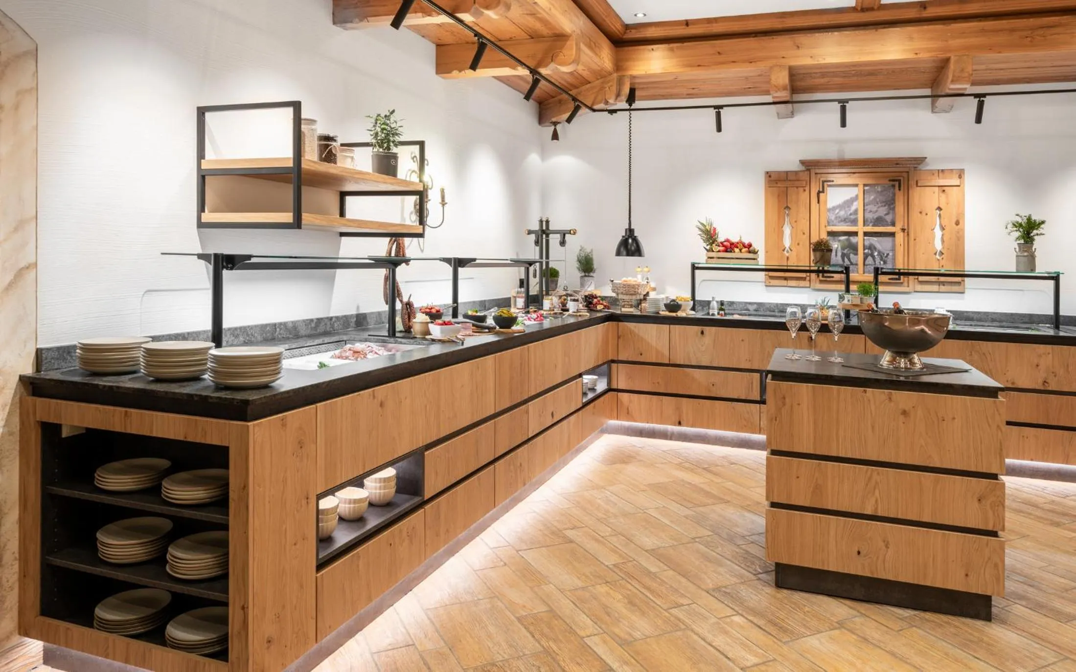 Buffet breakfast in Landhotel Untermüllnergut