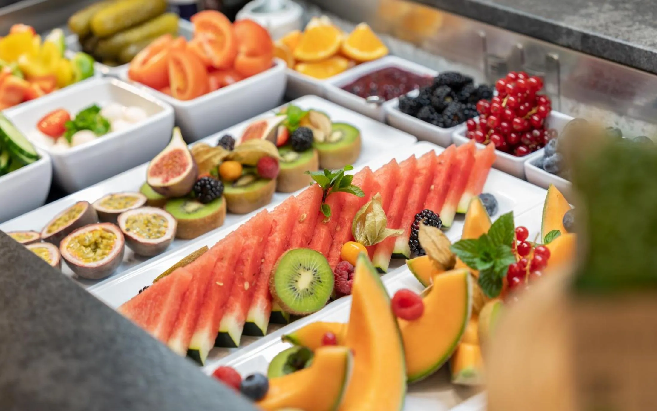 Buffet breakfast in Landhotel Untermüllnergut