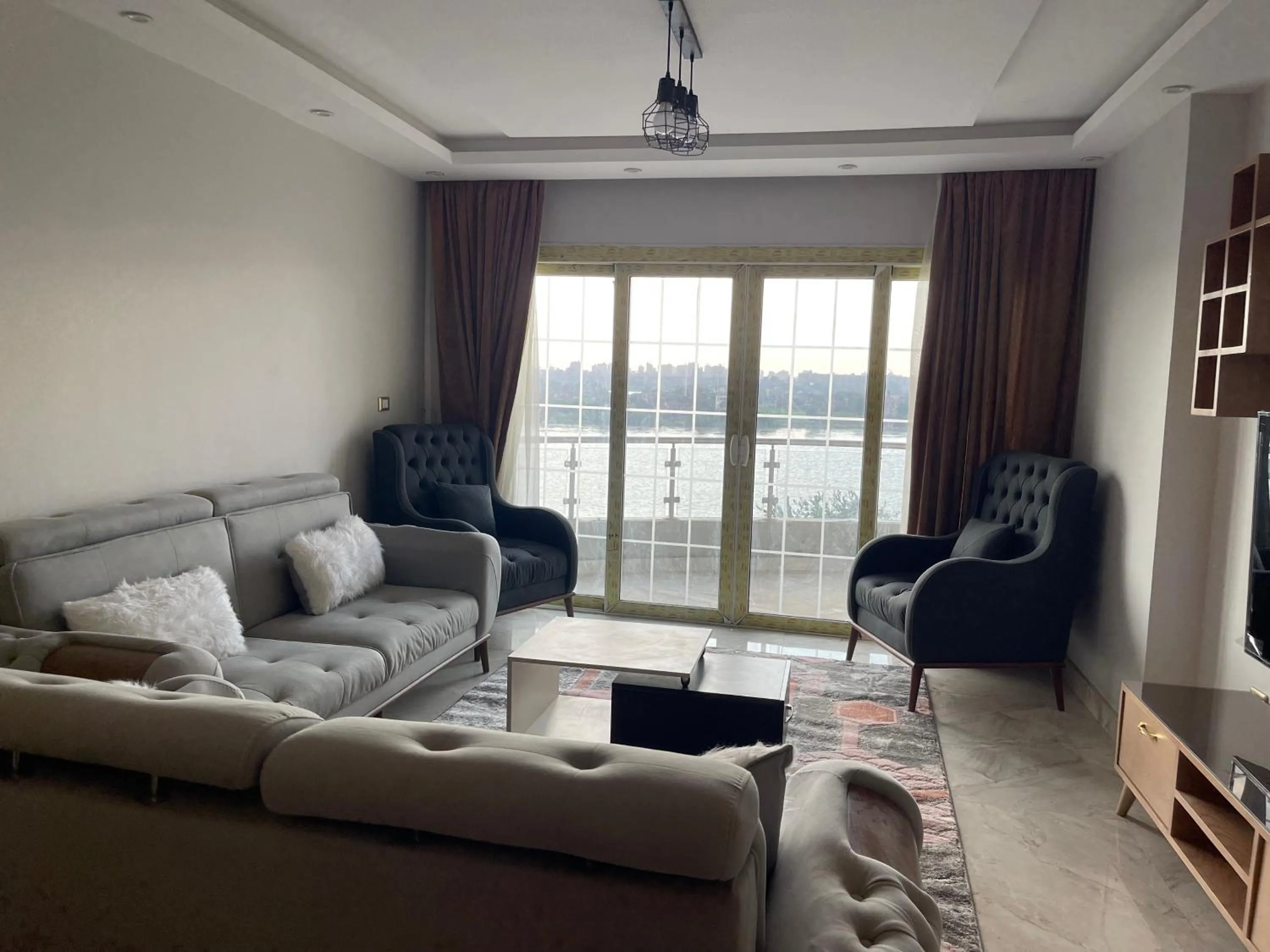 Nile view apartment in cairo