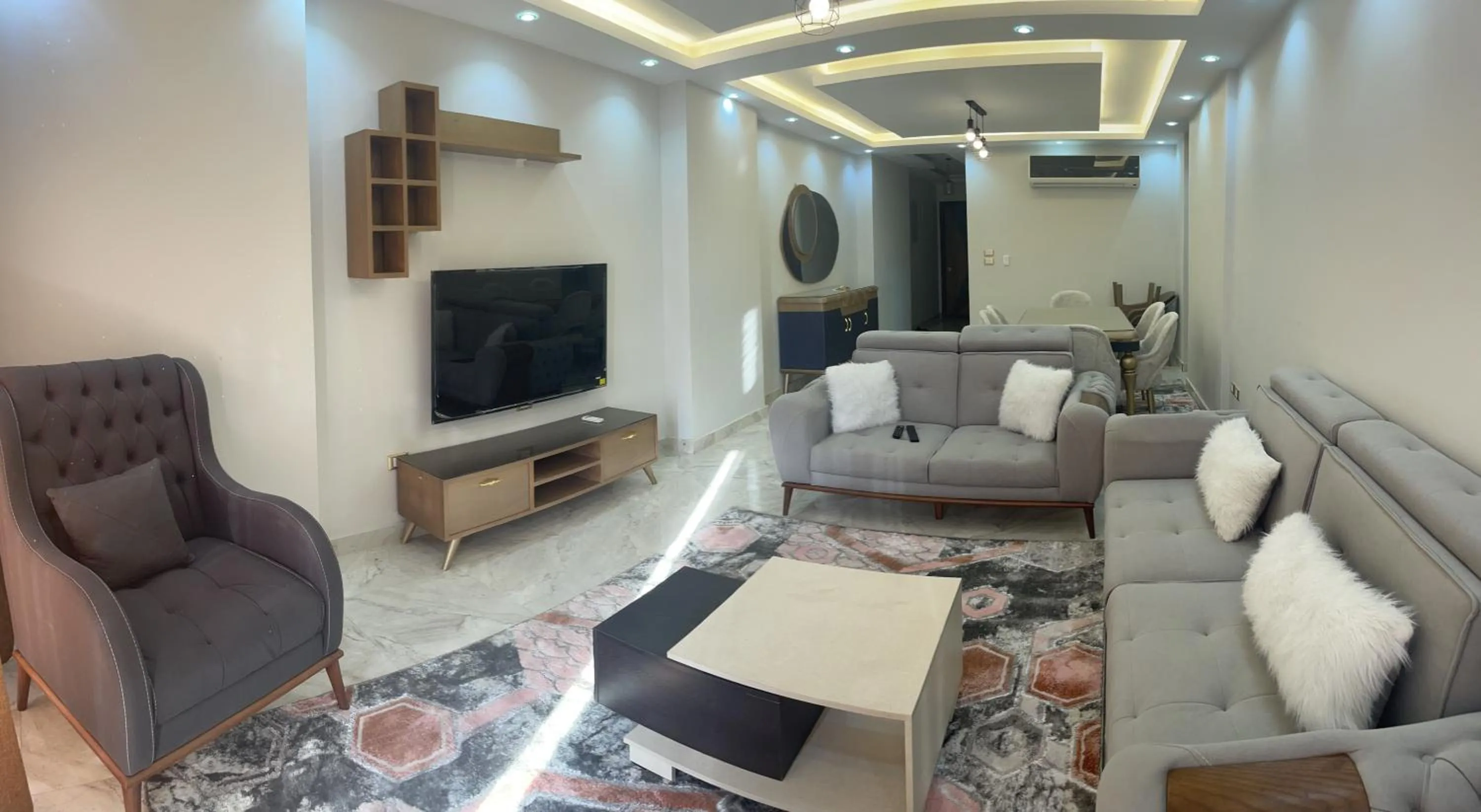 Nile view apartment in cairo