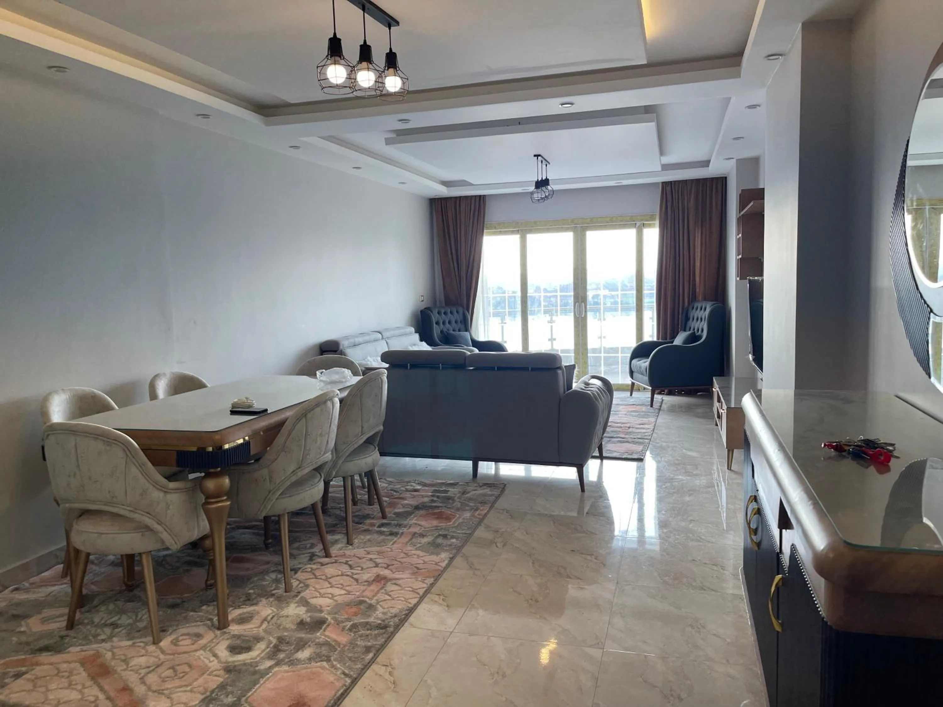 Nile view apartment in cairo