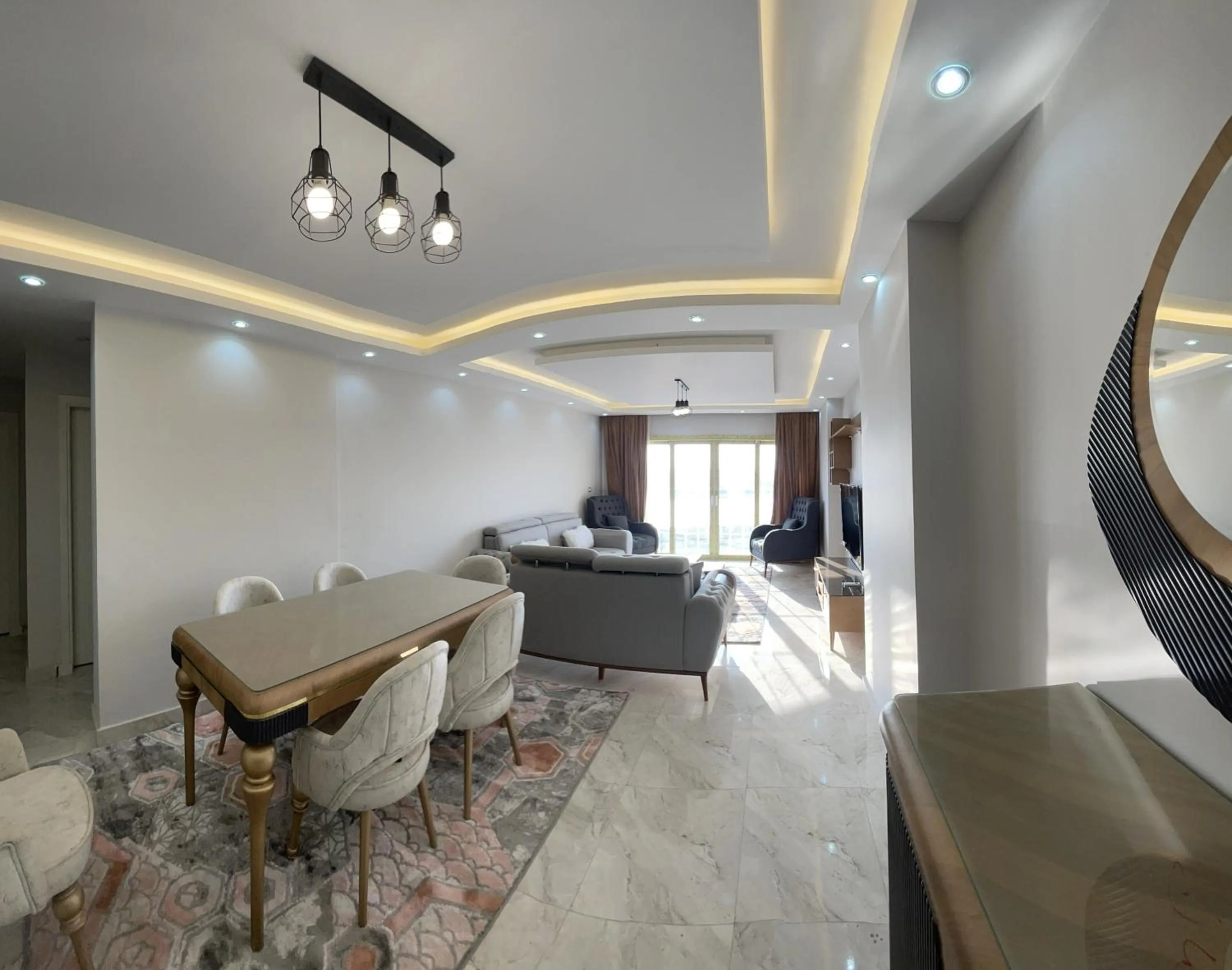 Nile view apartment in cairo