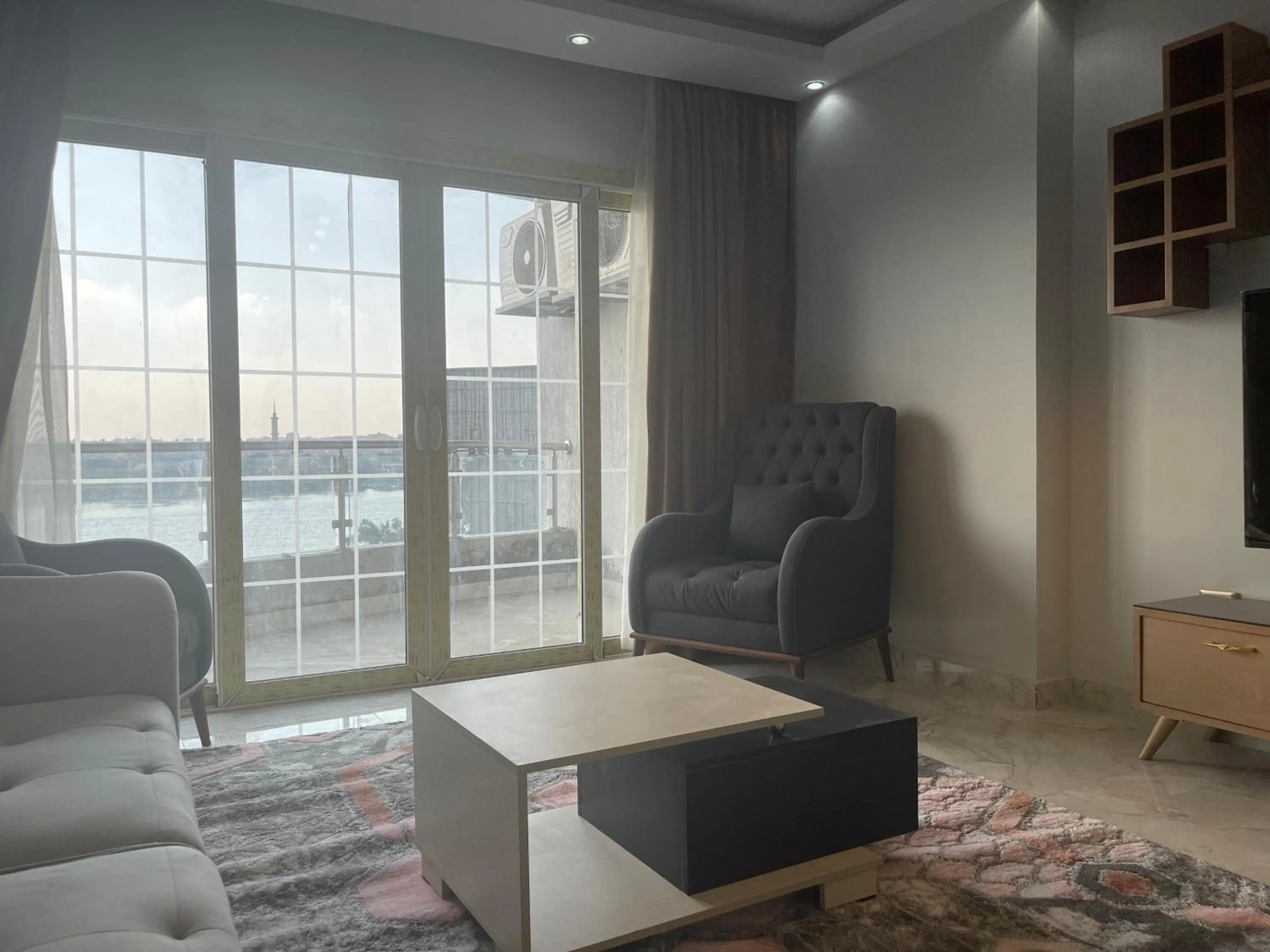 Nile view apartment in cairo