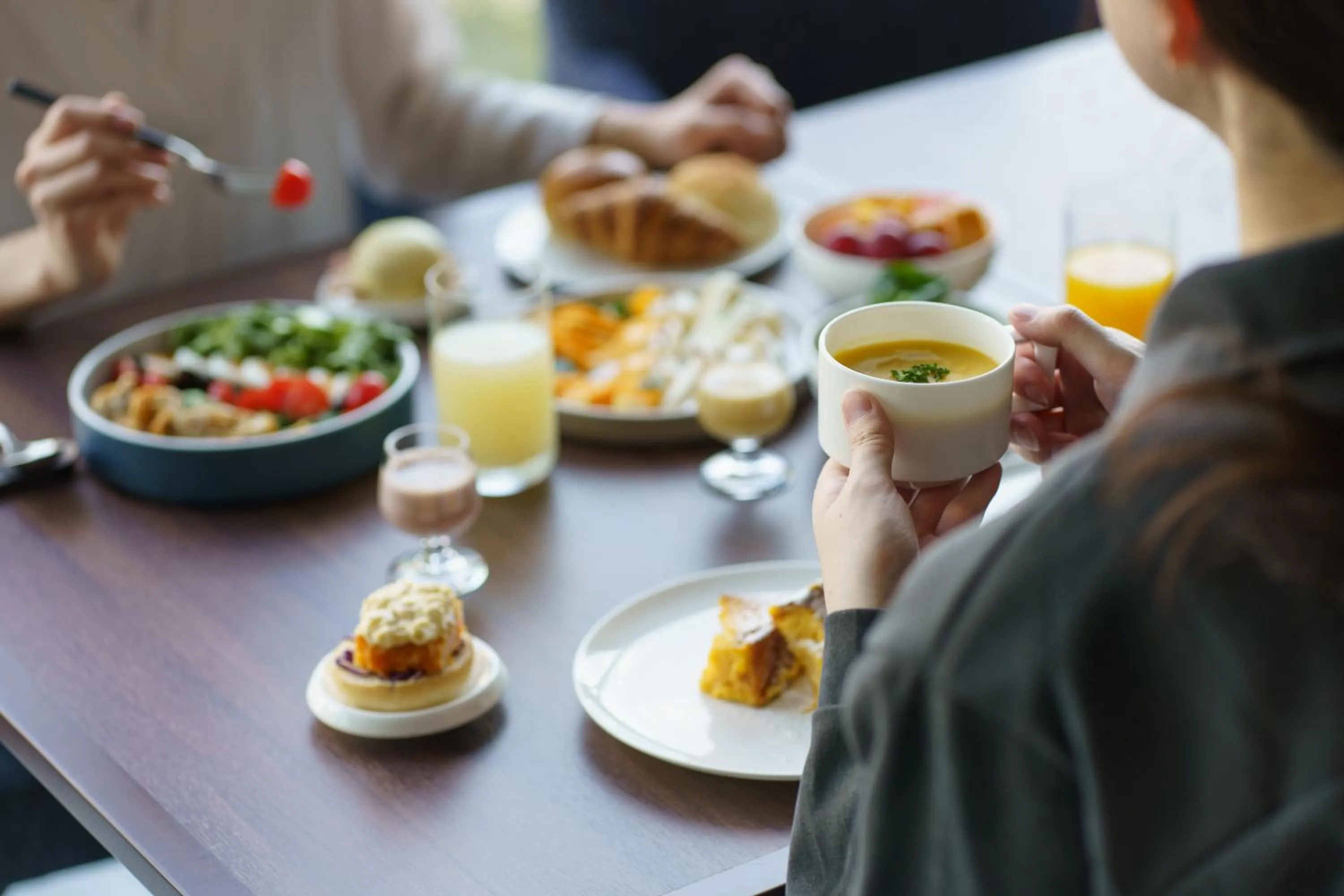 Food and drinks in Premier hotel -CABIN PRESIDENT- Tokyo