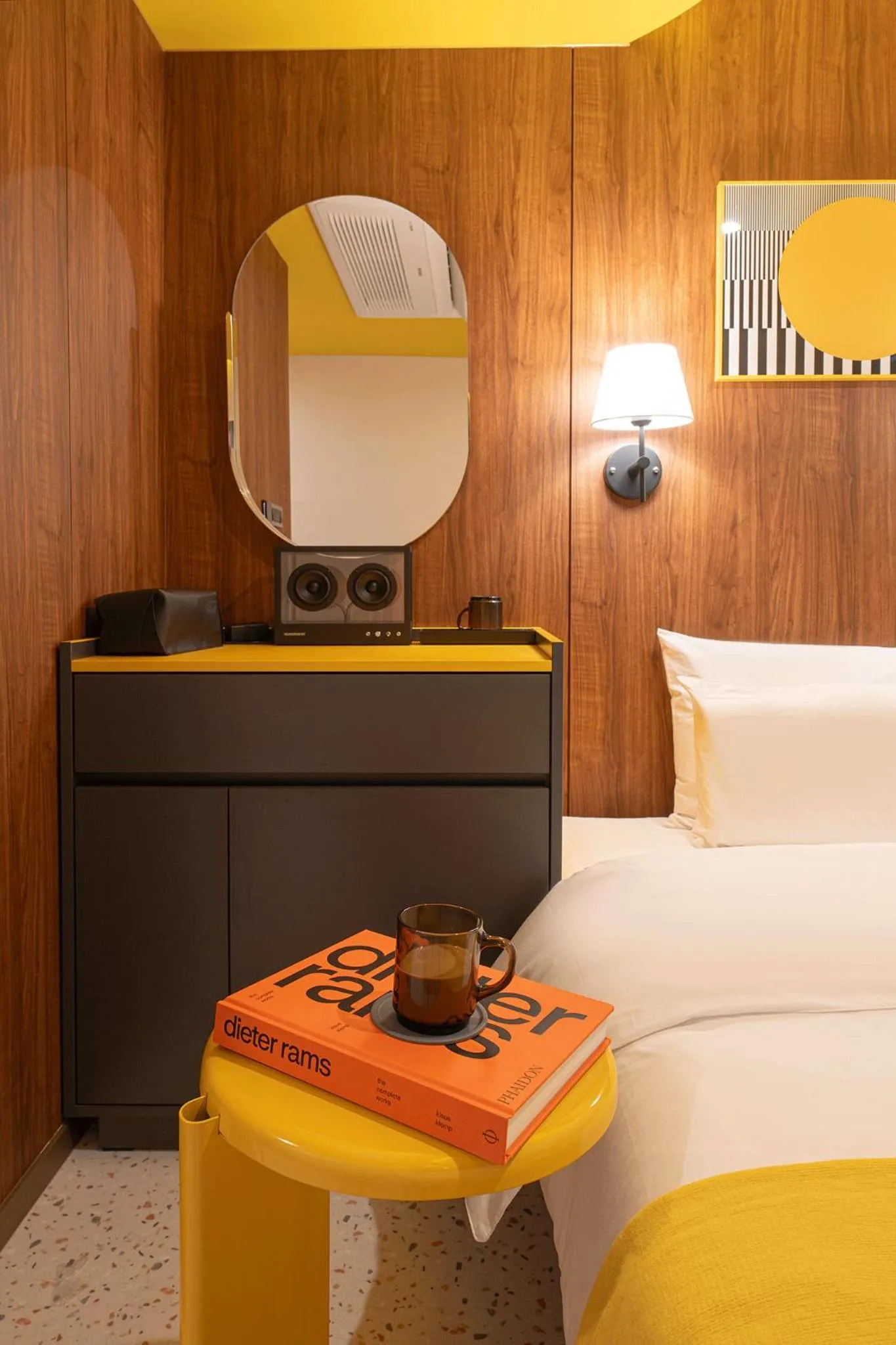 Bed in Nouvelle Hotel Seoul Itaewon by Aank