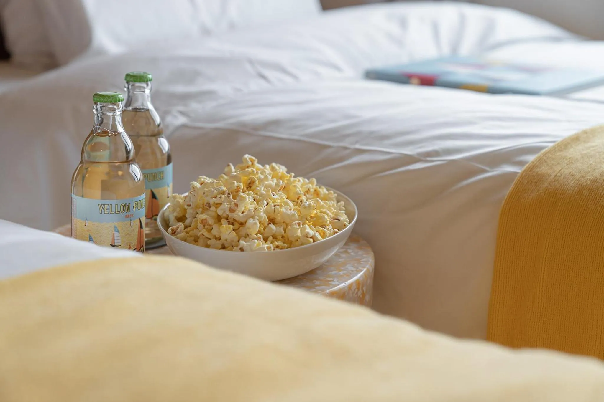 Bed in Nouvelle Hotel Seoul Itaewon by Aank