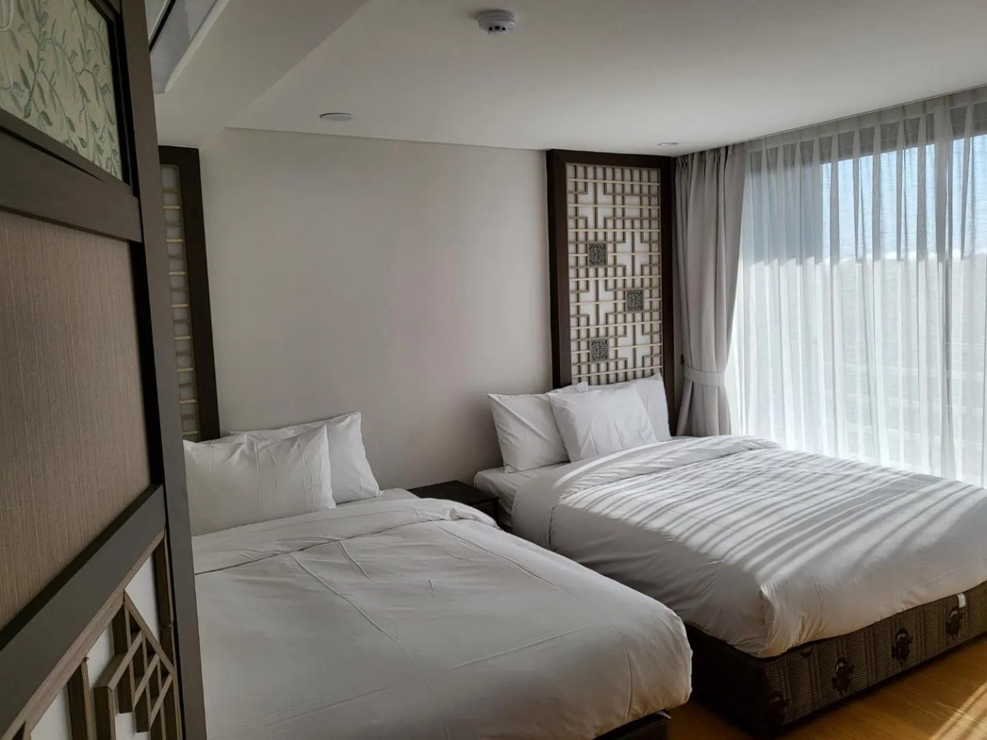 Bed in Marevo Beach Hotel